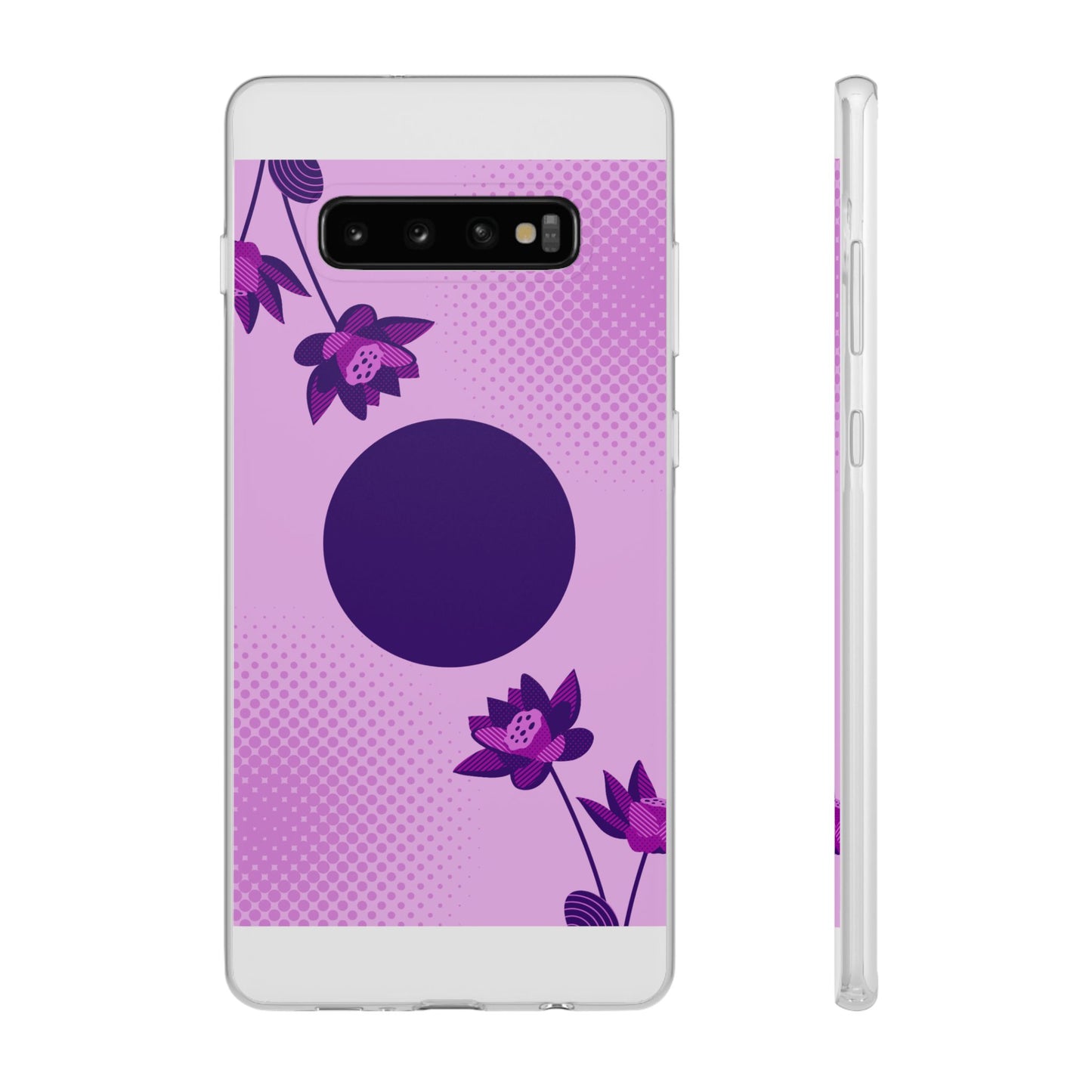 Stylish Floral Flexi Cases for Phone, Cute Phone Cover, Trendy Cell Phone Protection, Gift for Her, Birthday Party Accessory