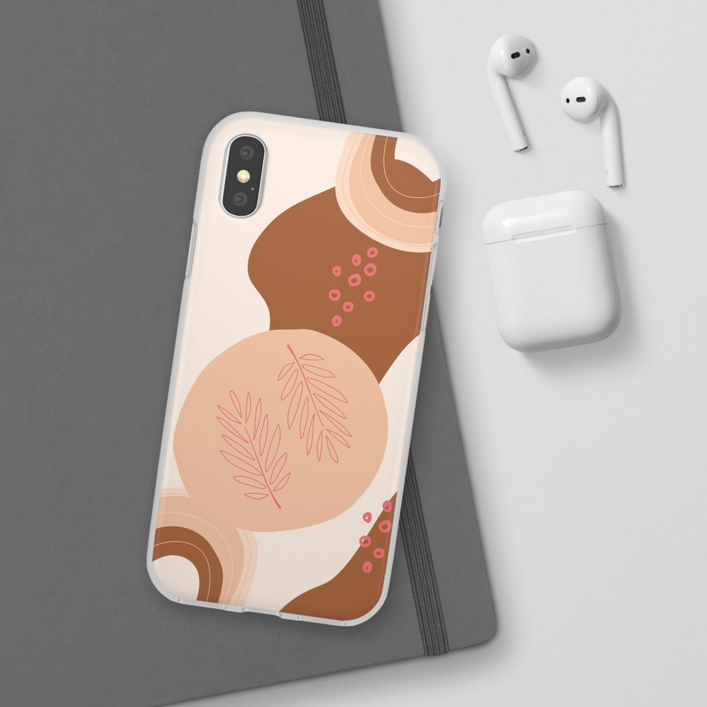 Boho Chic Flexi Cases | Trendy Phone Cover, Gifts for Her, Modern Design, Aesthetic Accessories, Nature-Inspired