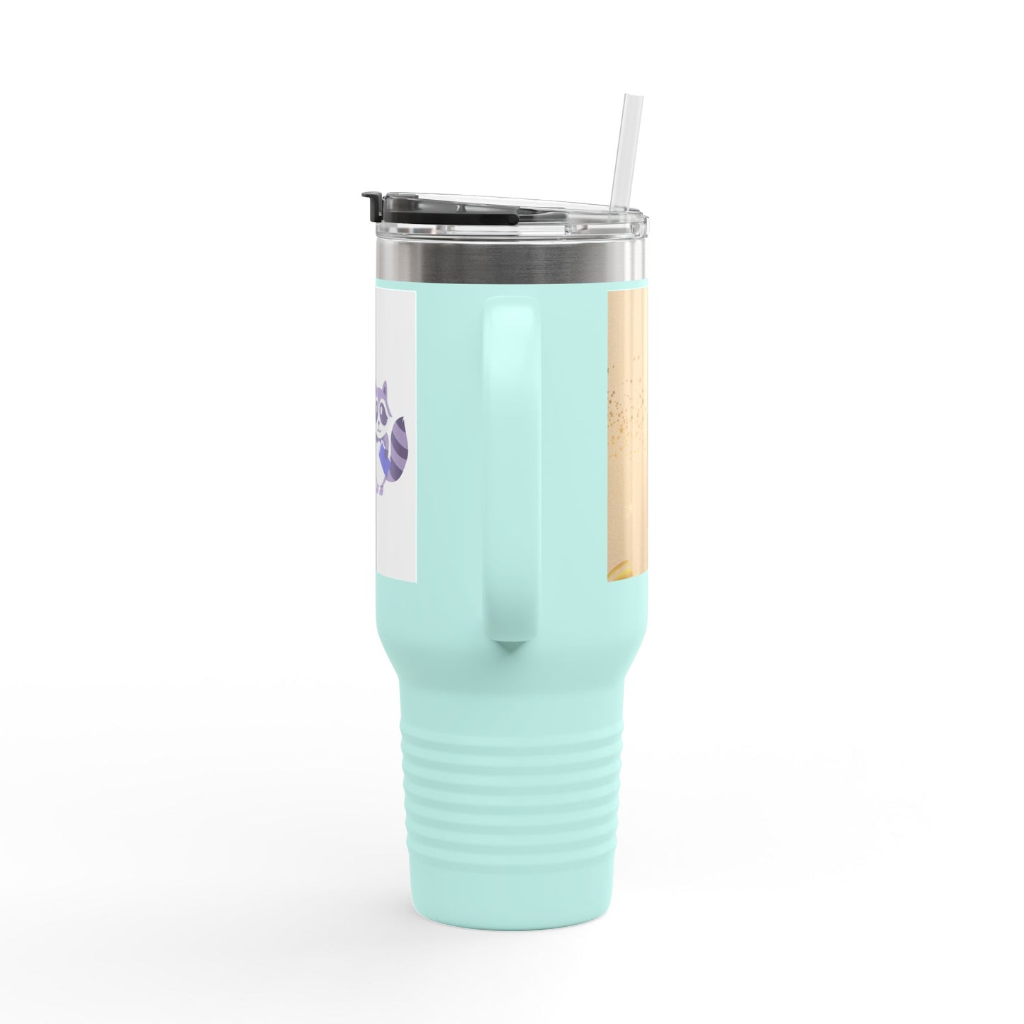Cute Animal Insulated Travel Mug, 40oz - Perfect for Coffee Lovers, Kids, Gifts, Adventures, & Parties