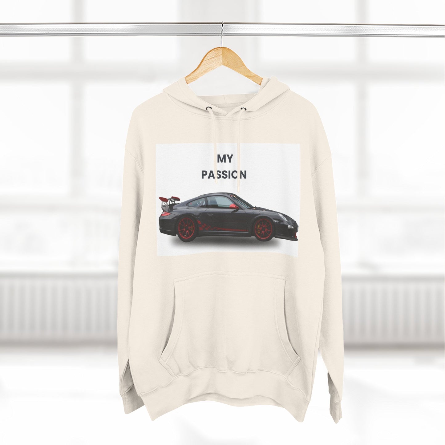 Cool Car Enthusiast Hoodie, Graphic Fleece Sweatshirt, Auto Lover Gift, Motorsport Apparel, Car-Themed Hoodie