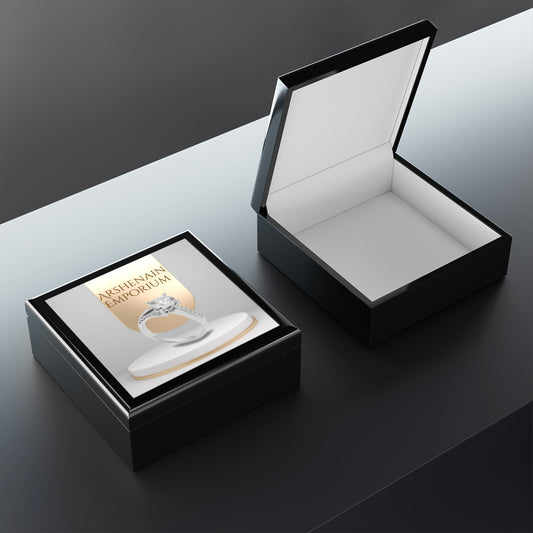 Elegant Jewelry Box for Rings, Perfect Gift for Anniversaries, Birthdays, Brides, Jewelry Organizer, Keepsake Storage