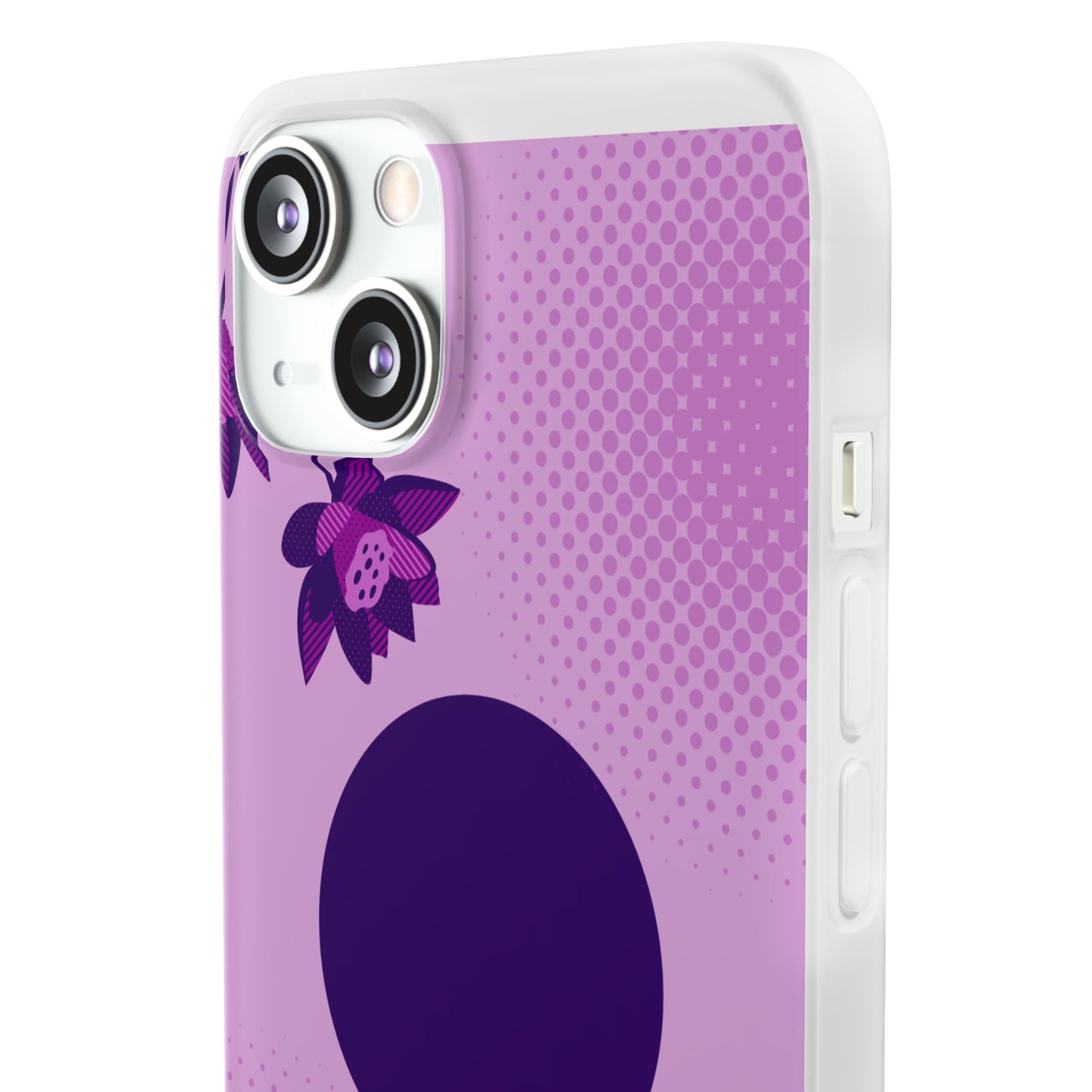 Stylish Floral Flexi Cases for Phone, Cute Phone Cover, Trendy Cell Phone Protection, Gift for Her, Birthday Party Accessory