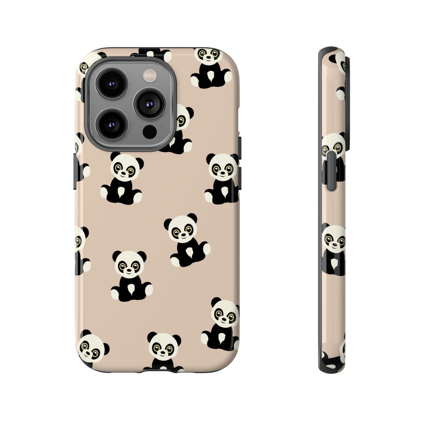 Panda Phone Case, Cute Phone Cover, Animal Print Case, Tough Phone Protector, Gift for Animal Lovers, Kawaii Aesthetic