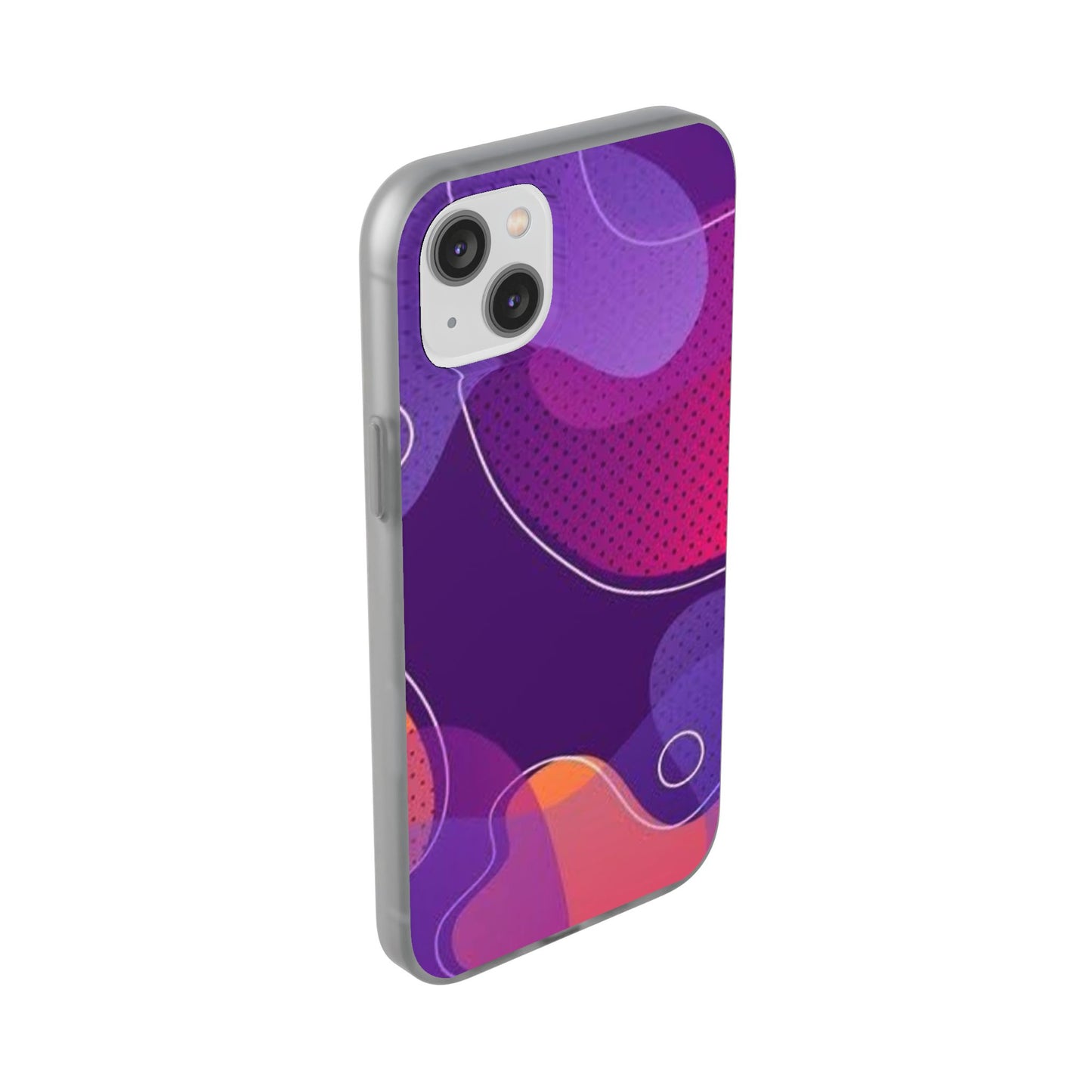 Colorful Abstract Phone Case, Trendy Smartphone Cover, Vibrant Phone Accessory, Gift for Her, Modern Trendy Design