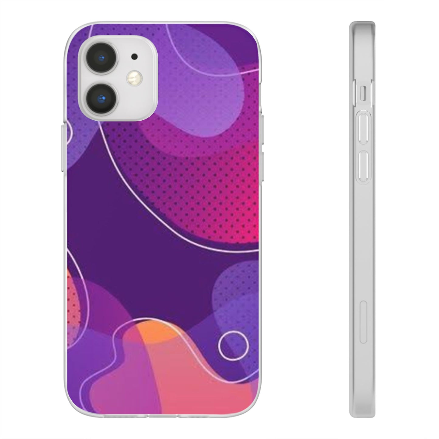 Colorful Abstract Phone Case, Trendy Smartphone Cover, Vibrant Phone Accessory, Gift for Her, Modern Trendy Design