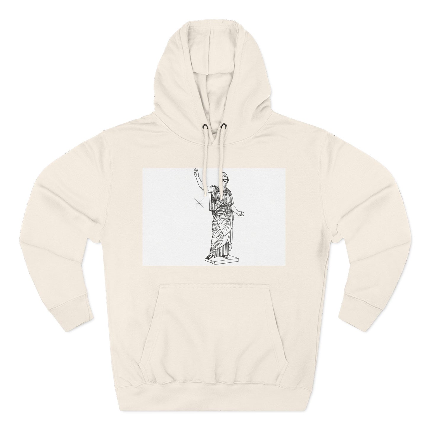 Artistic Fleece Hoodie - Cozy Streetwear for Creative Souls | Gift for Artists, Fashion Lovers, Stylish Comfort