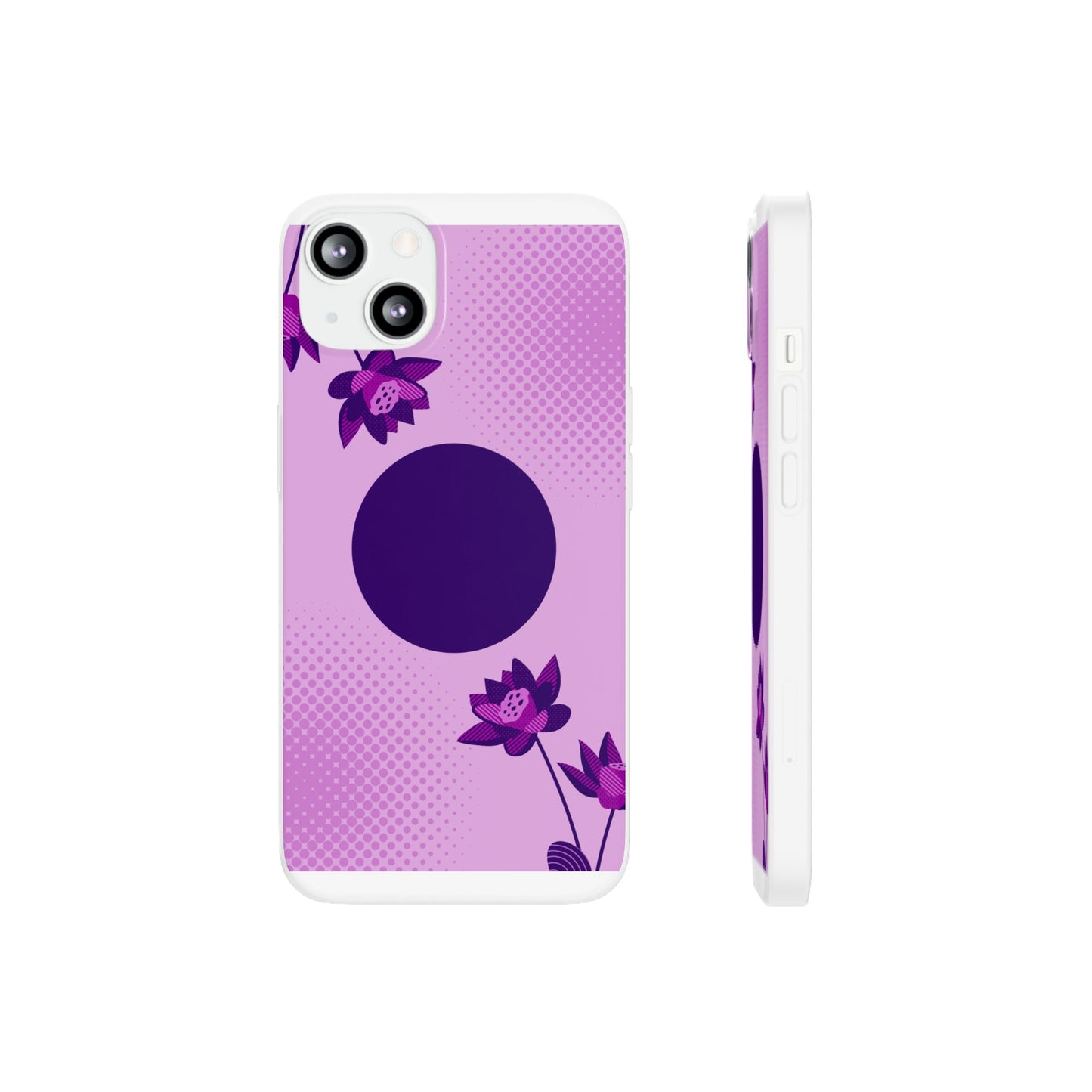 Stylish Floral Flexi Cases for Phone, Cute Phone Cover, Trendy Cell Phone Protection, Gift for Her, Birthday Party Accessory