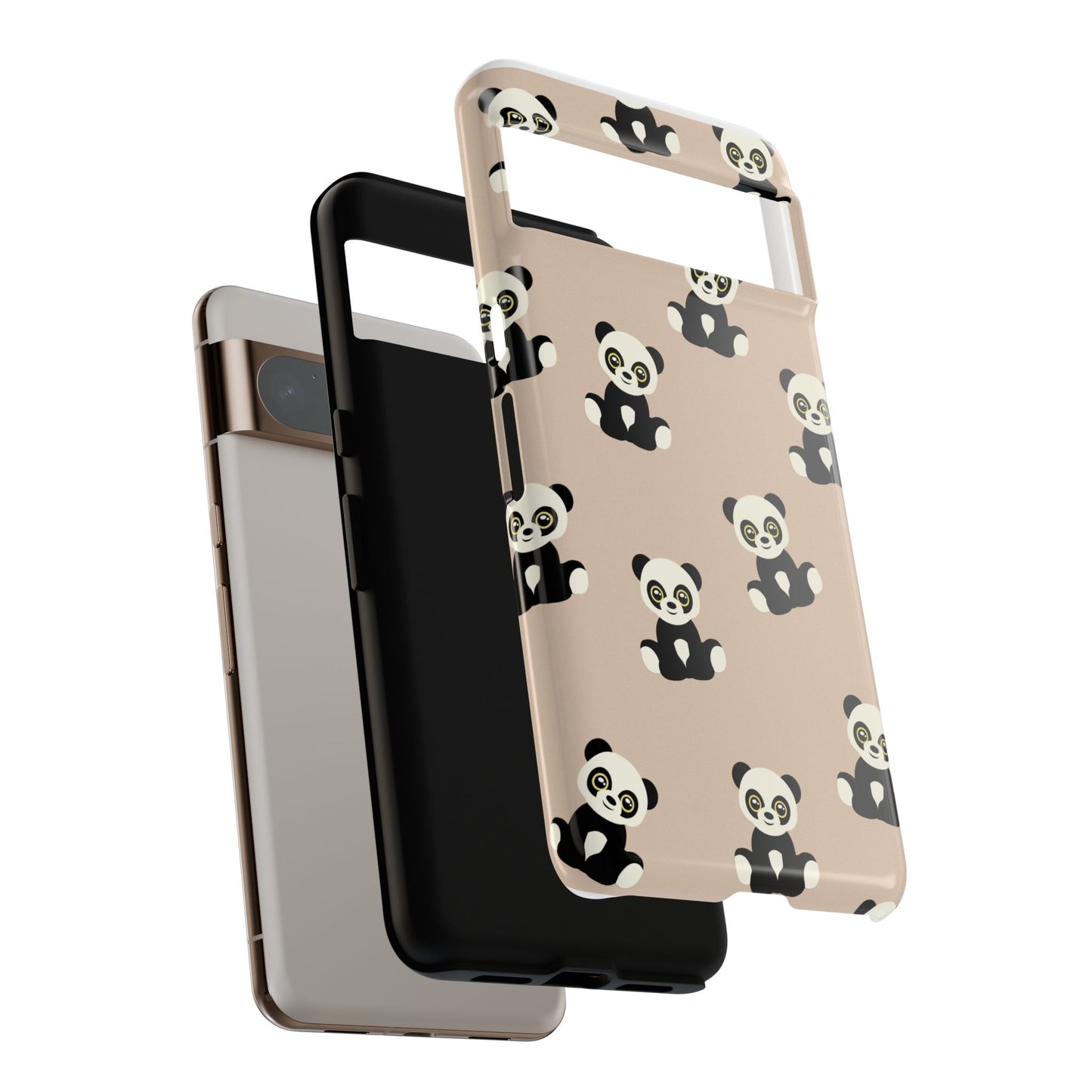 Panda Phone Case, Cute Phone Cover, Animal Print Case, Tough Phone Protector, Gift for Animal Lovers, Kawaii Aesthetic