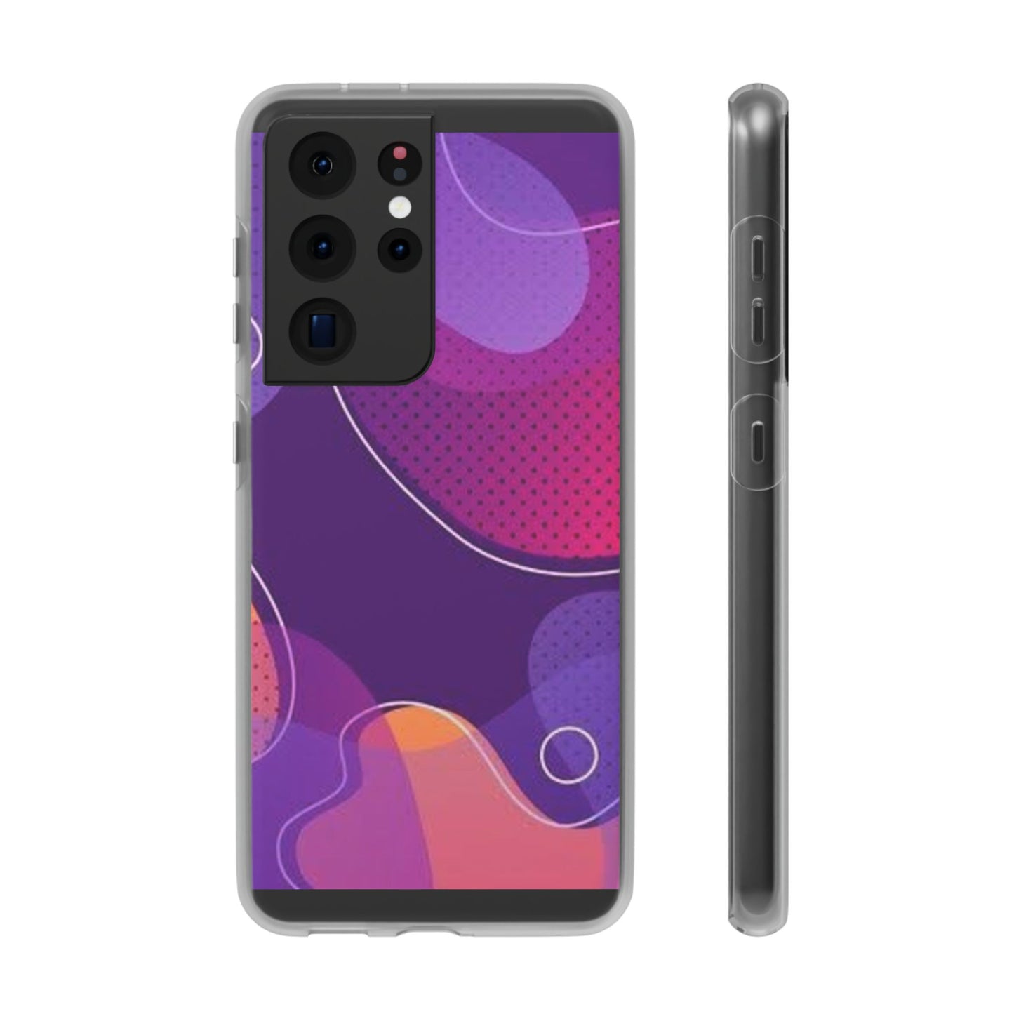 Colorful Abstract Phone Case, Trendy Smartphone Cover, Vibrant Phone Accessory, Gift for Her, Modern Trendy Design