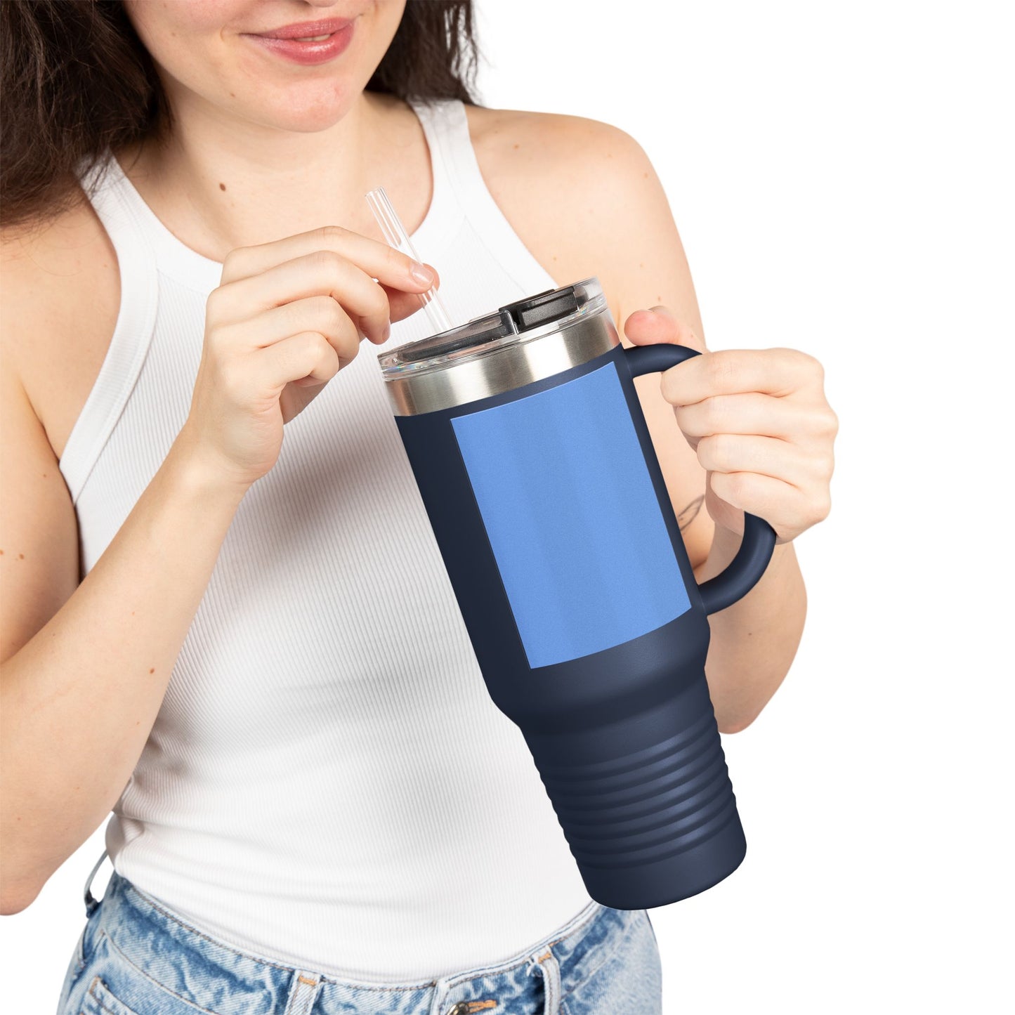 Stylish Insulated Travel Mug, Perfect for Coffee Lovers, Customizable Tumbler for On-the-Go, Gifts for Her, Eco-Friendly Drinkware