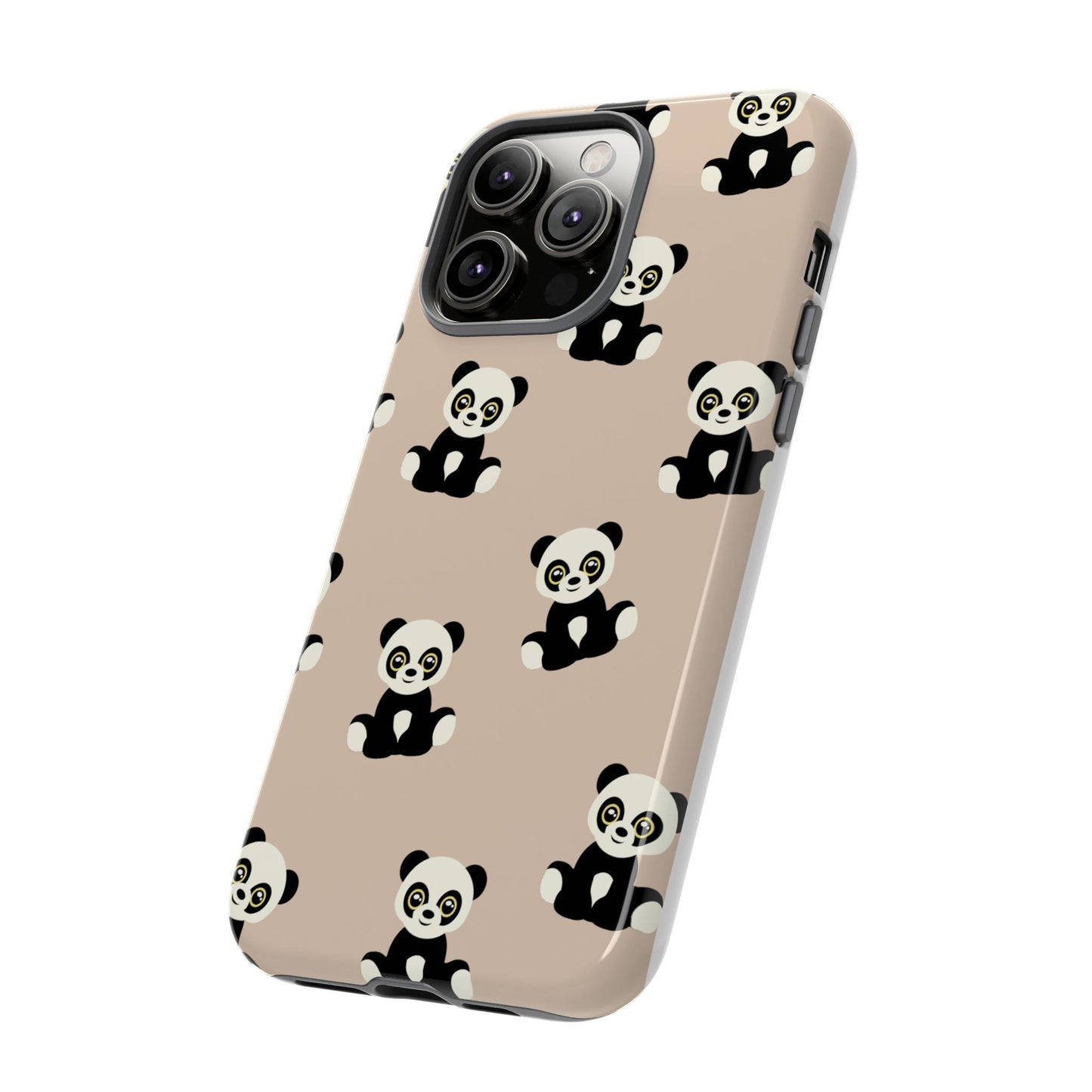 Panda Phone Case, Cute Phone Cover, Animal Print Case, Tough Phone Protector, Gift for Animal Lovers, Kawaii Aesthetic