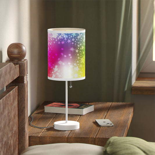Colorful Starry Lamp, Unique Gift for Home, Nightlight, Bedroom, or Study, Nightstand Lamp