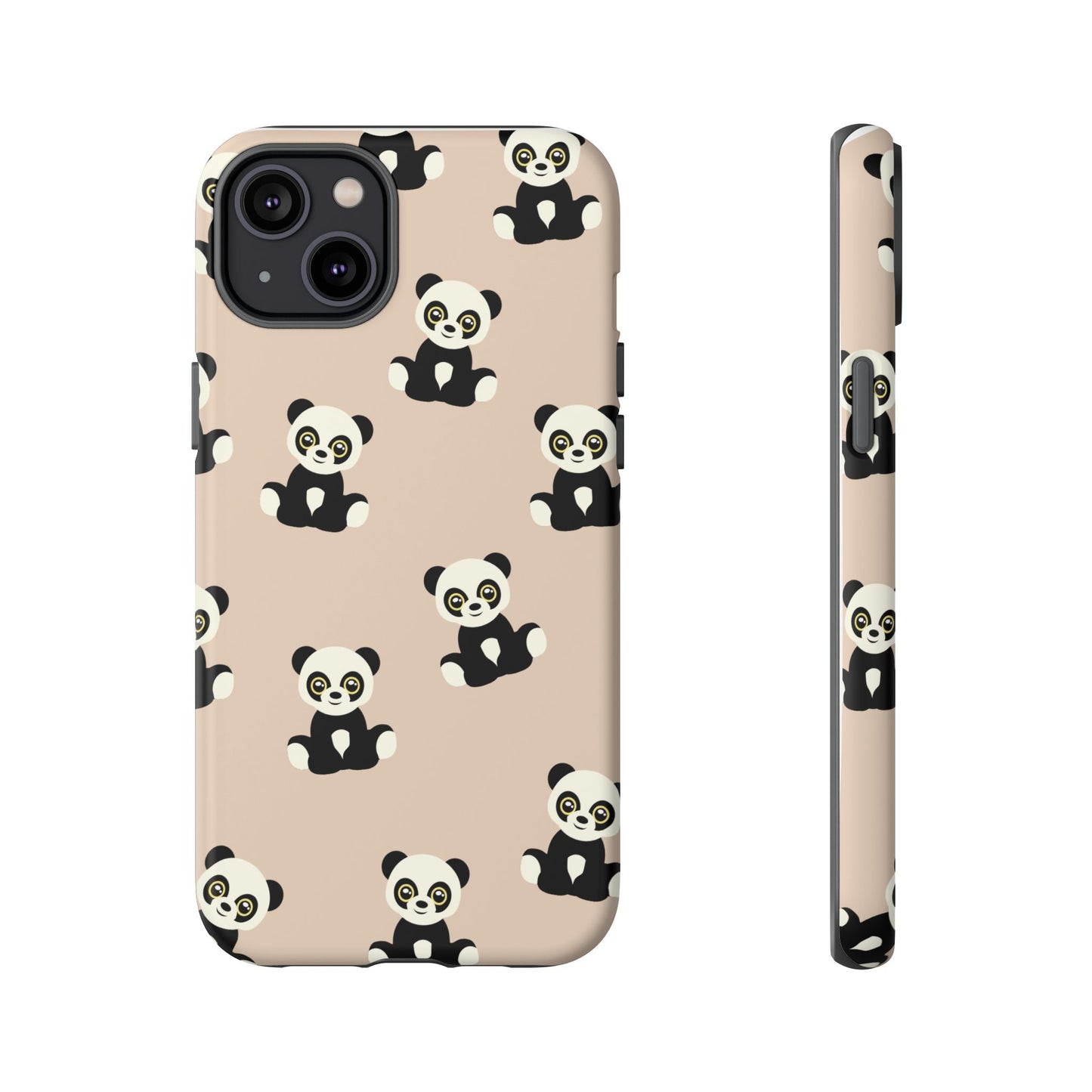 Panda Phone Case, Cute Phone Cover, Animal Print Case, Tough Phone Protector, Gift for Animal Lovers, Kawaii Aesthetic