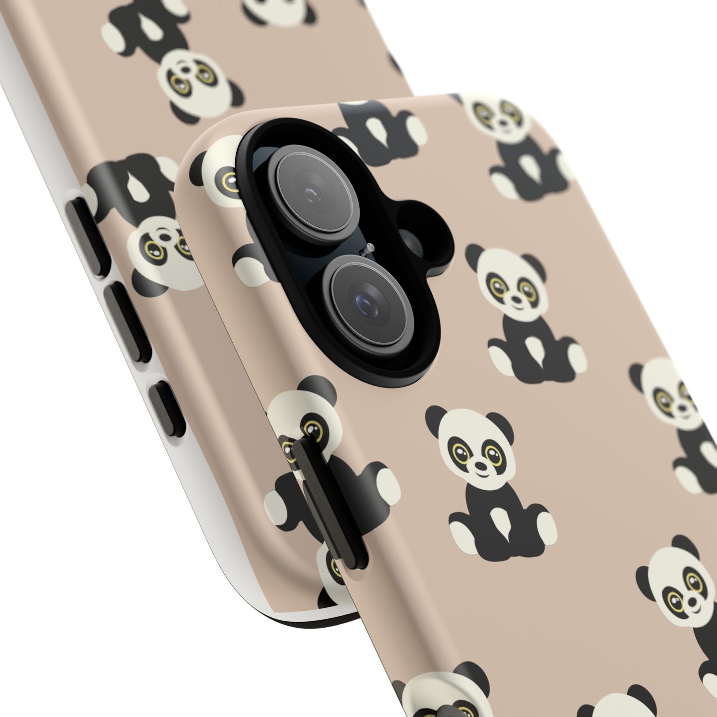 Panda Phone Case, Cute Phone Cover, Animal Print Case, Tough Phone Protector, Gift for Animal Lovers, Kawaii Aesthetic