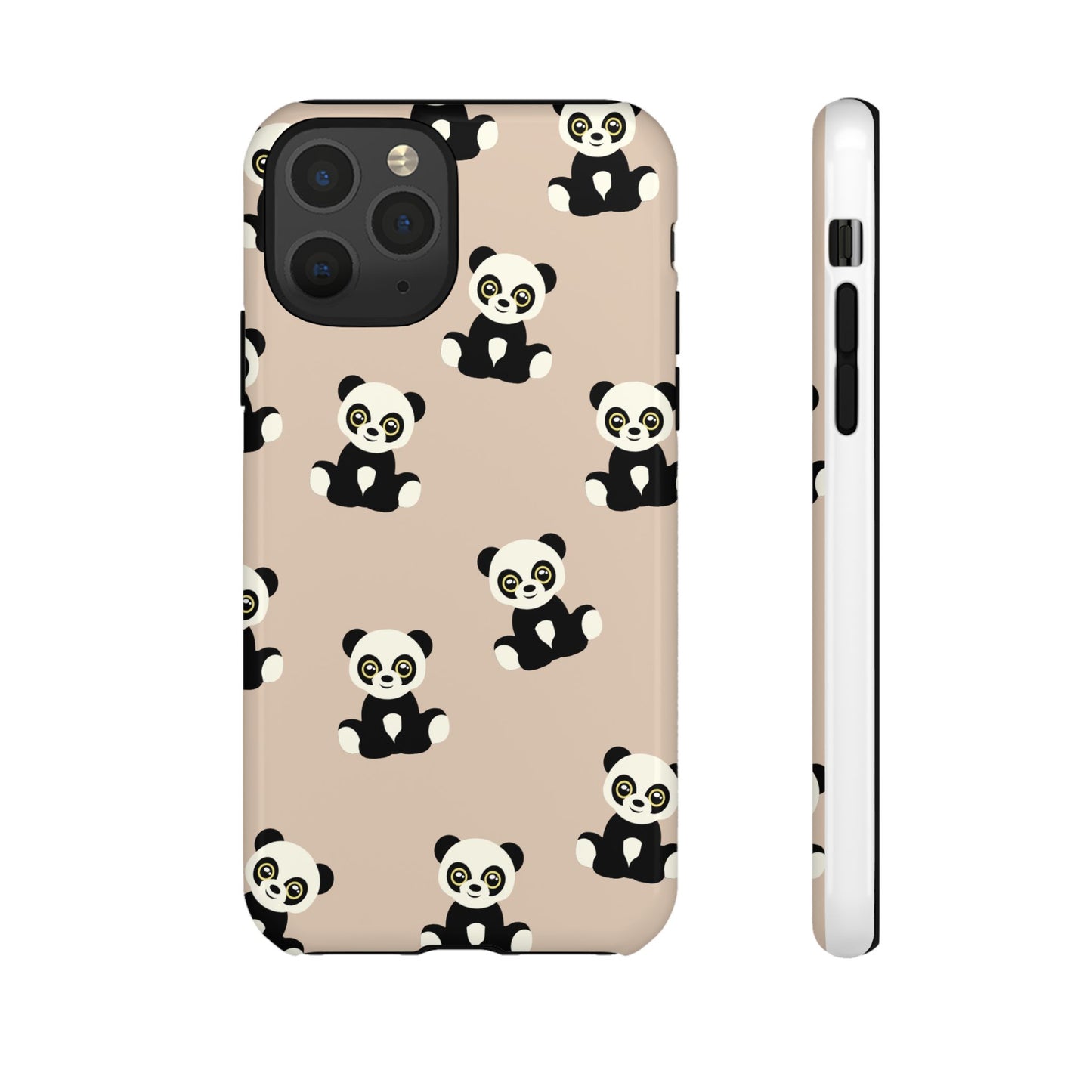 Panda Phone Case, Cute Phone Cover, Animal Print Case, Tough Phone Protector, Gift for Animal Lovers, Kawaii Aesthetic