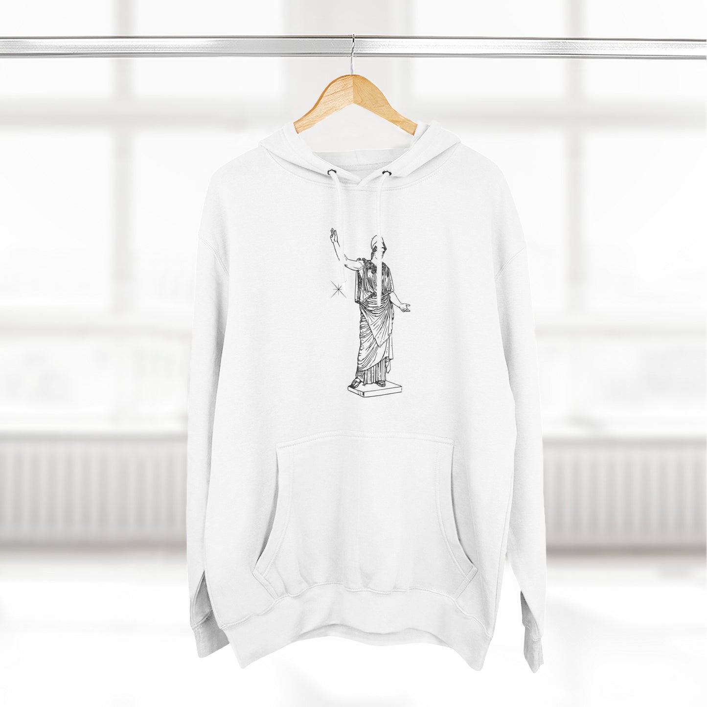 Artistic Fleece Hoodie - Cozy Streetwear for Creative Souls | Gift for Artists, Fashion Lovers, Stylish Comfort