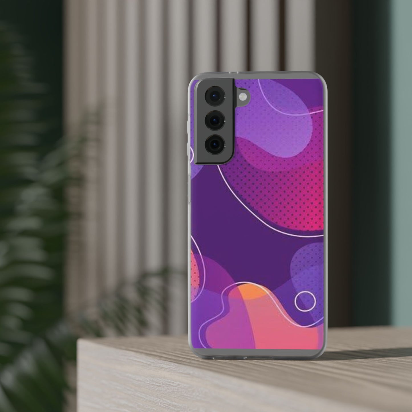 Colorful Abstract Phone Case, Trendy Smartphone Cover, Vibrant Phone Accessory, Gift for Her, Modern Trendy Design