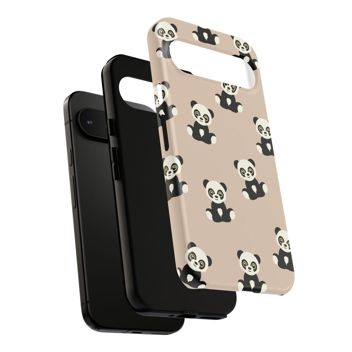 Panda Phone Case, Cute Phone Cover, Animal Print Case, Tough Phone Protector, Gift for Animal Lovers, Kawaii Aesthetic
