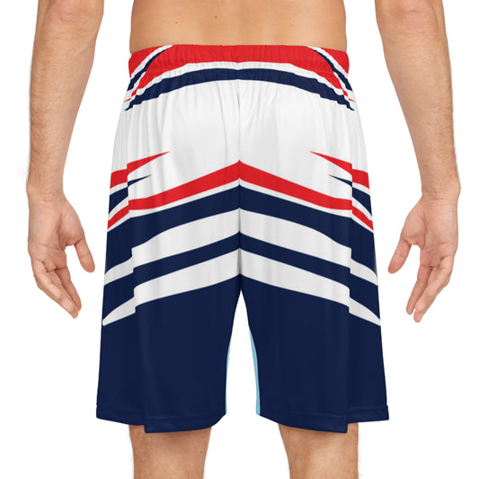 Sporty Basketball Shorts, Athletic Wear, Men's Active Shorts, Summer Outfits, Gym Apparel, Sports Team Gear