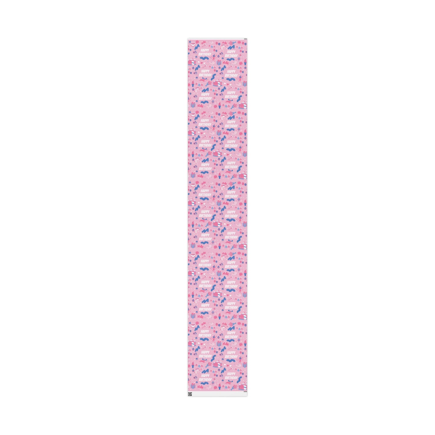 Birthday Colorful Wrapping Paper Roll for Any Occasion, Gift Wrap, Pink Party Wrap, Birthday, Baby Shower, Holidays, Scrapbooking