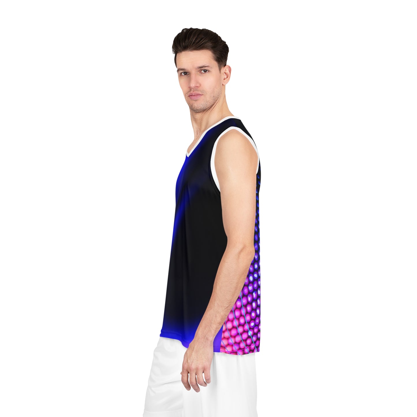 Bold Abstract Basketball Jersey for Active Fans, Sports Jersey, Athletic Wear, Gift for Sport Lovers, Trendy Game Day Apparel