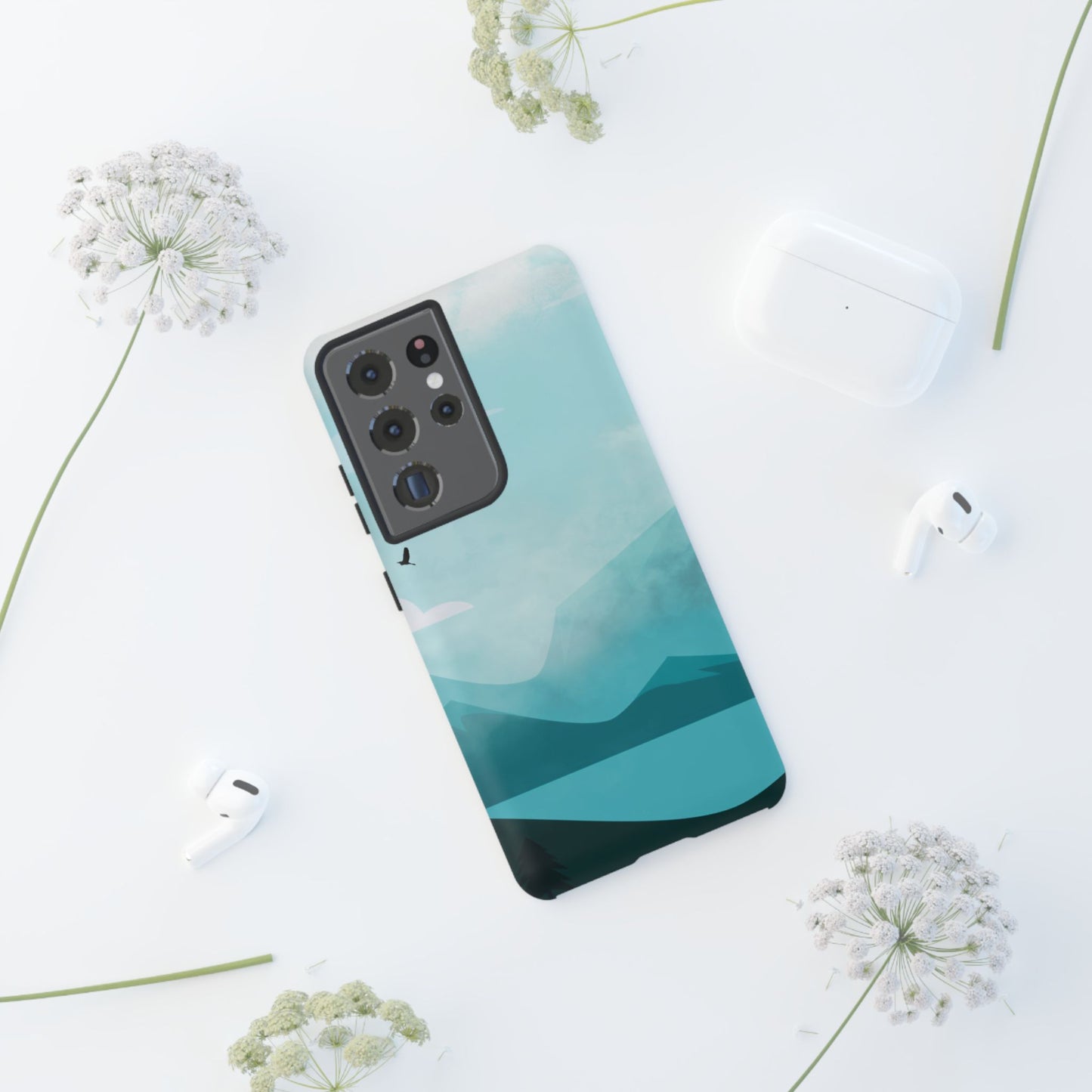 Beachy-Inspired Phone Case, Durable Phone Cover, Nature Lover Gift, Outdoor Adventure Accessory, Cool Aesthetic