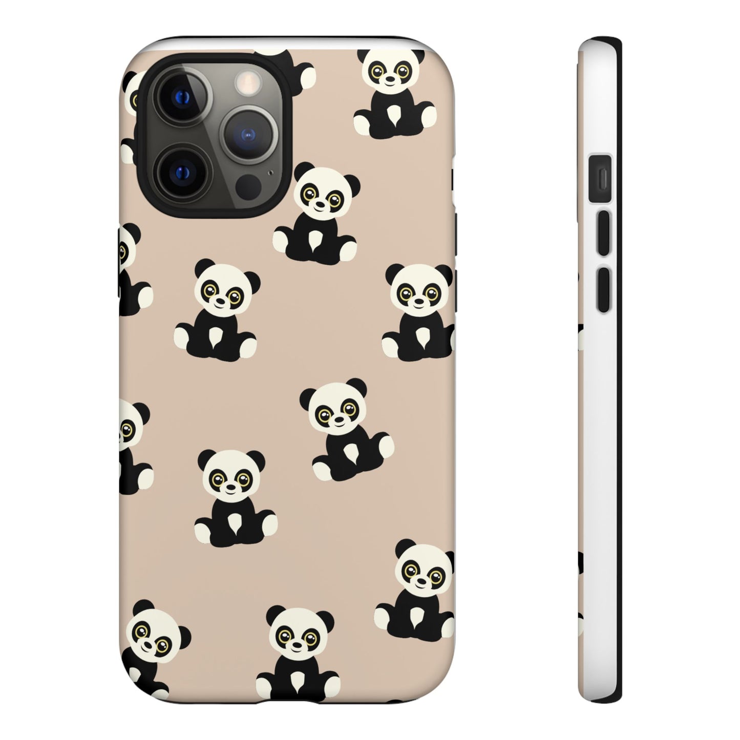 Panda Phone Case, Cute Phone Cover, Animal Print Case, Tough Phone Protector, Gift for Animal Lovers, Kawaii Aesthetic