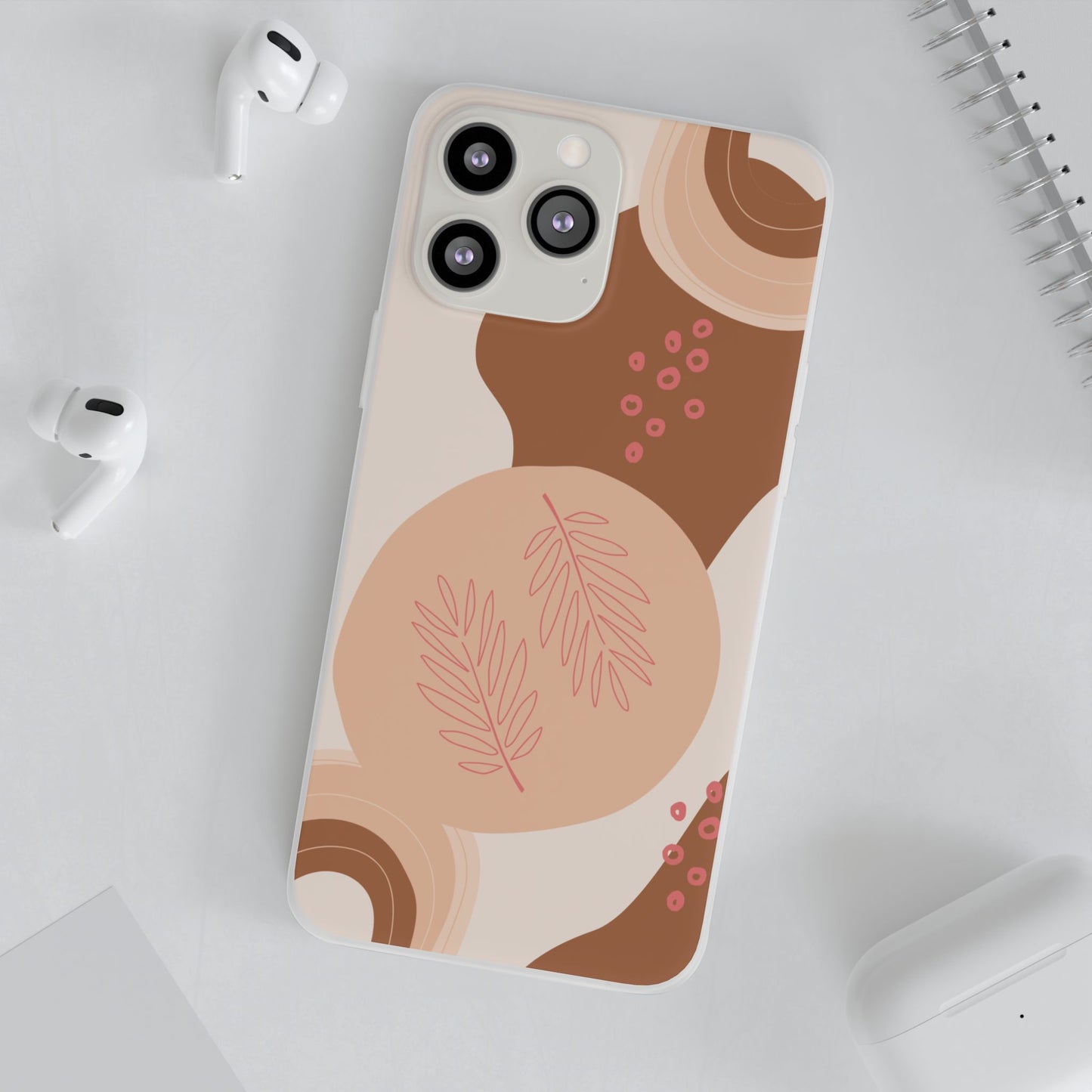 Boho Chic Flexi Cases | Trendy Phone Cover, Gifts for Her, Modern Design, Aesthetic Accessories, Nature-Inspired