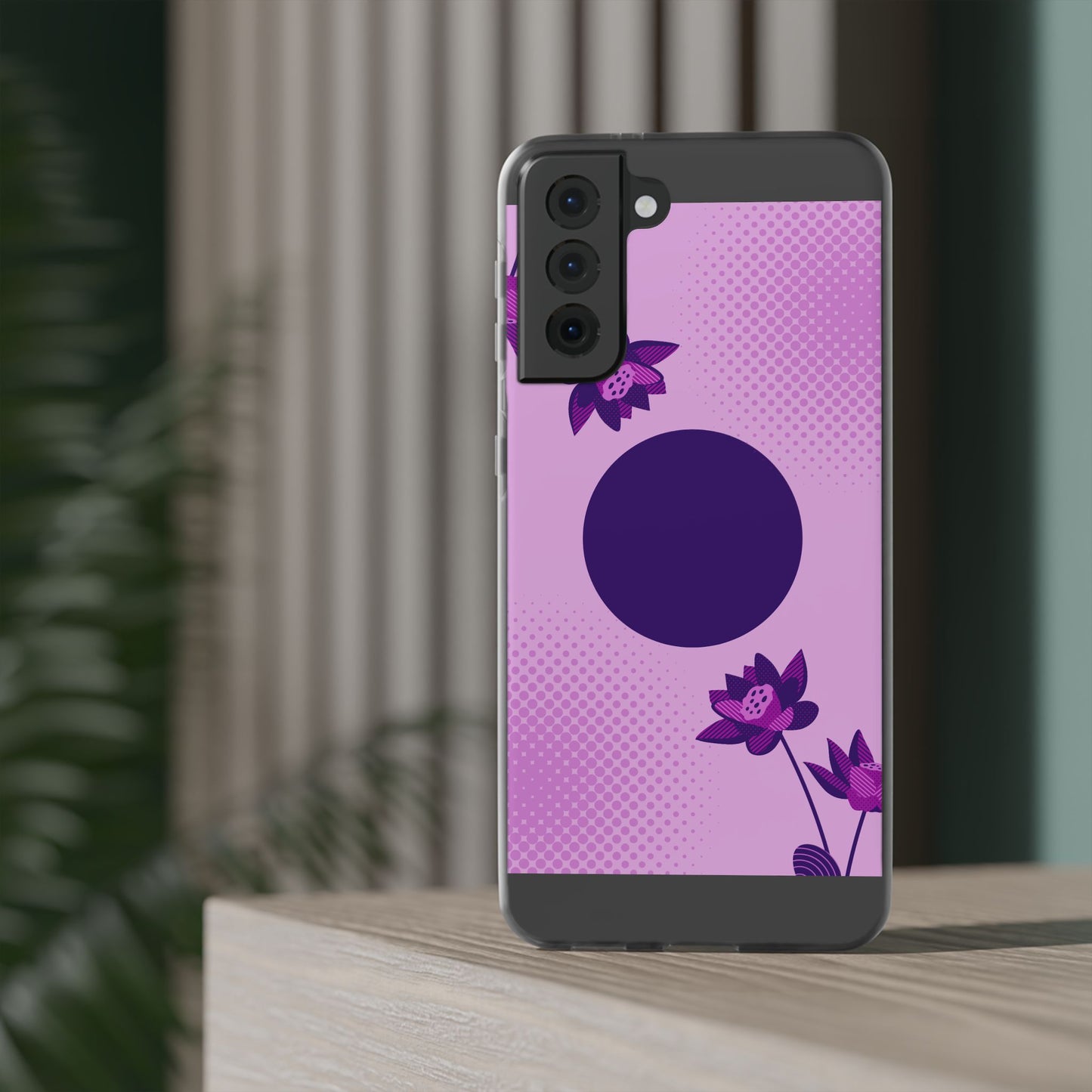 Stylish Floral Flexi Cases for Phone, Cute Phone Cover, Trendy Cell Phone Protection, Gift for Her, Birthday Party Accessory