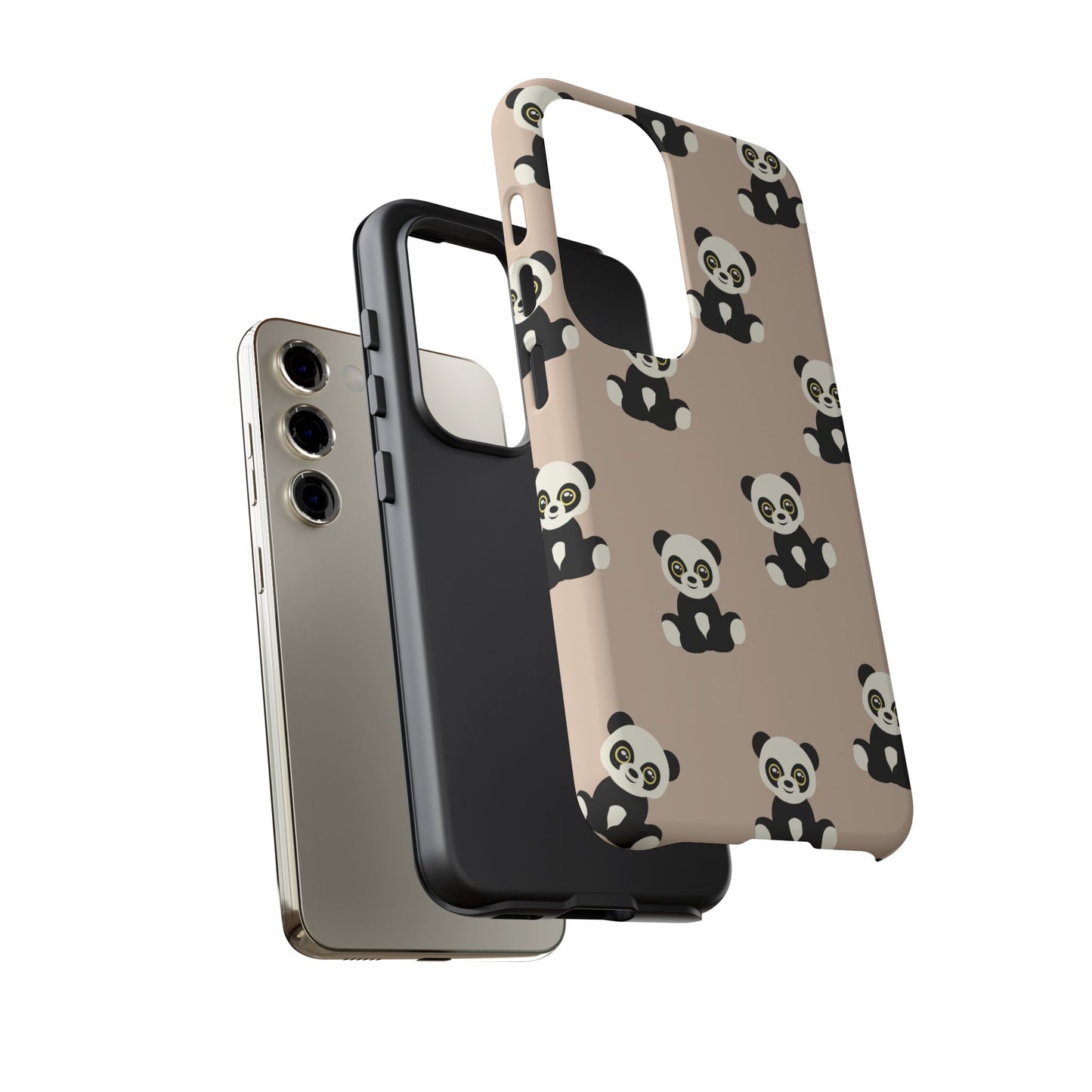 Panda Phone Case, Cute Phone Cover, Animal Print Case, Tough Phone Protector, Gift for Animal Lovers, Kawaii Aesthetic