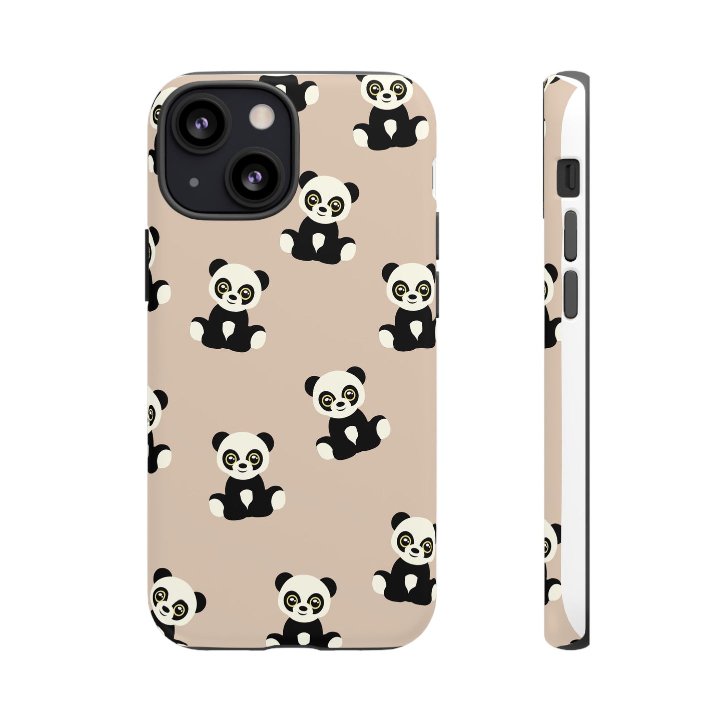 Panda Phone Case, Cute Phone Cover, Animal Print Case, Tough Phone Protector, Gift for Animal Lovers, Kawaii Aesthetic
