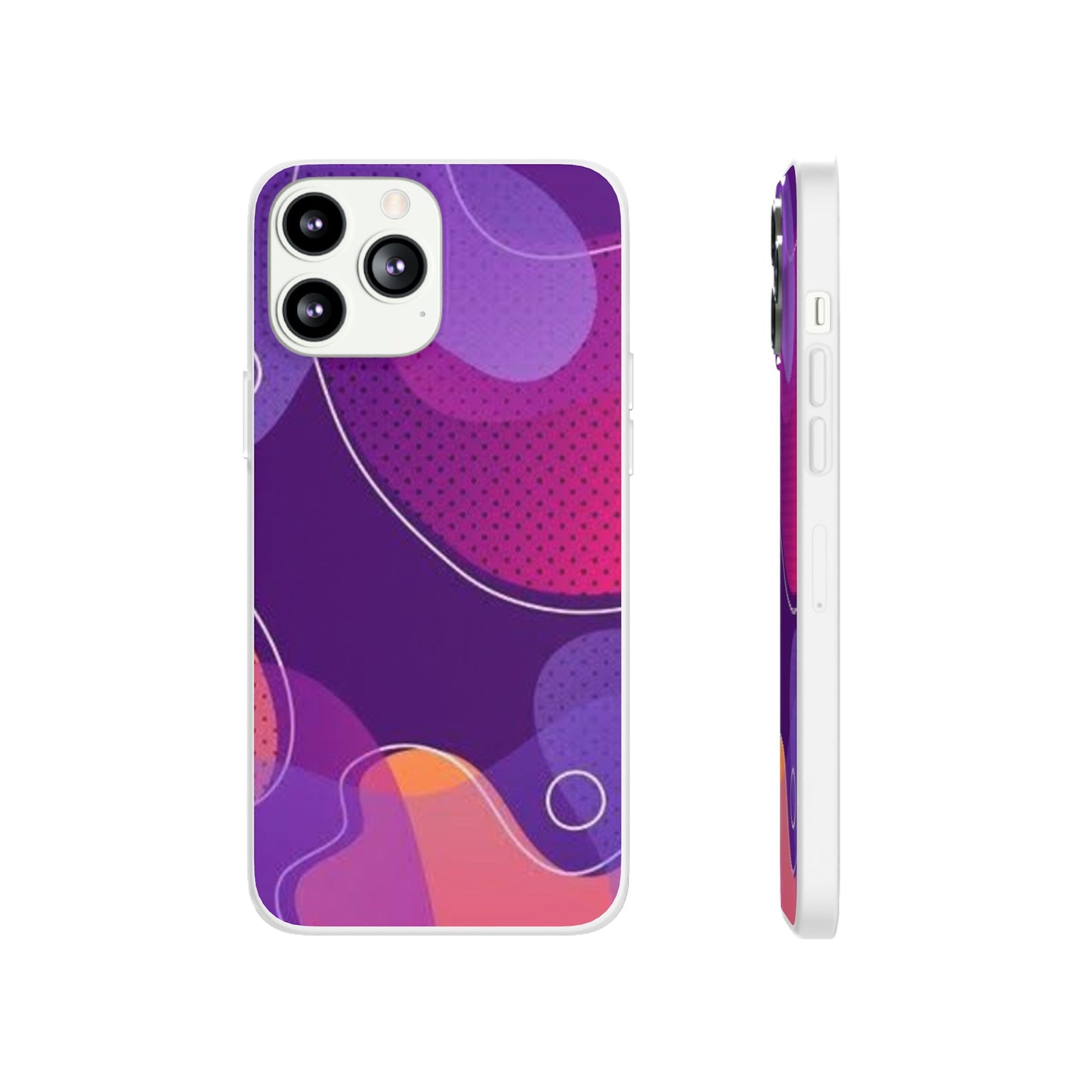 Colorful Abstract Phone Case, Trendy Smartphone Cover, Vibrant Phone Accessory, Gift for Her, Modern Trendy Design
