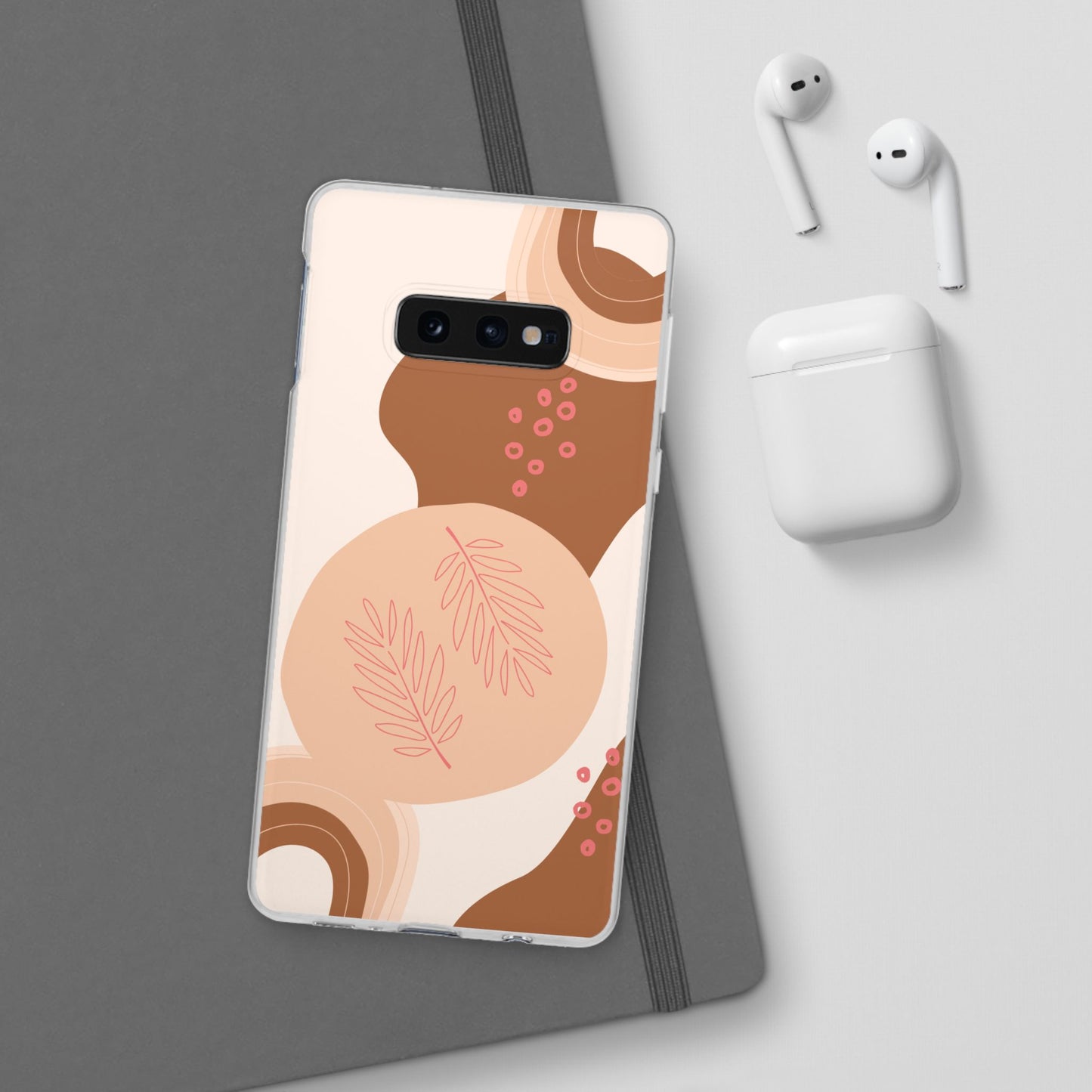 Boho Chic Flexi Cases | Trendy Phone Cover, Gifts for Her, Modern Design, Aesthetic Accessories, Nature-Inspired