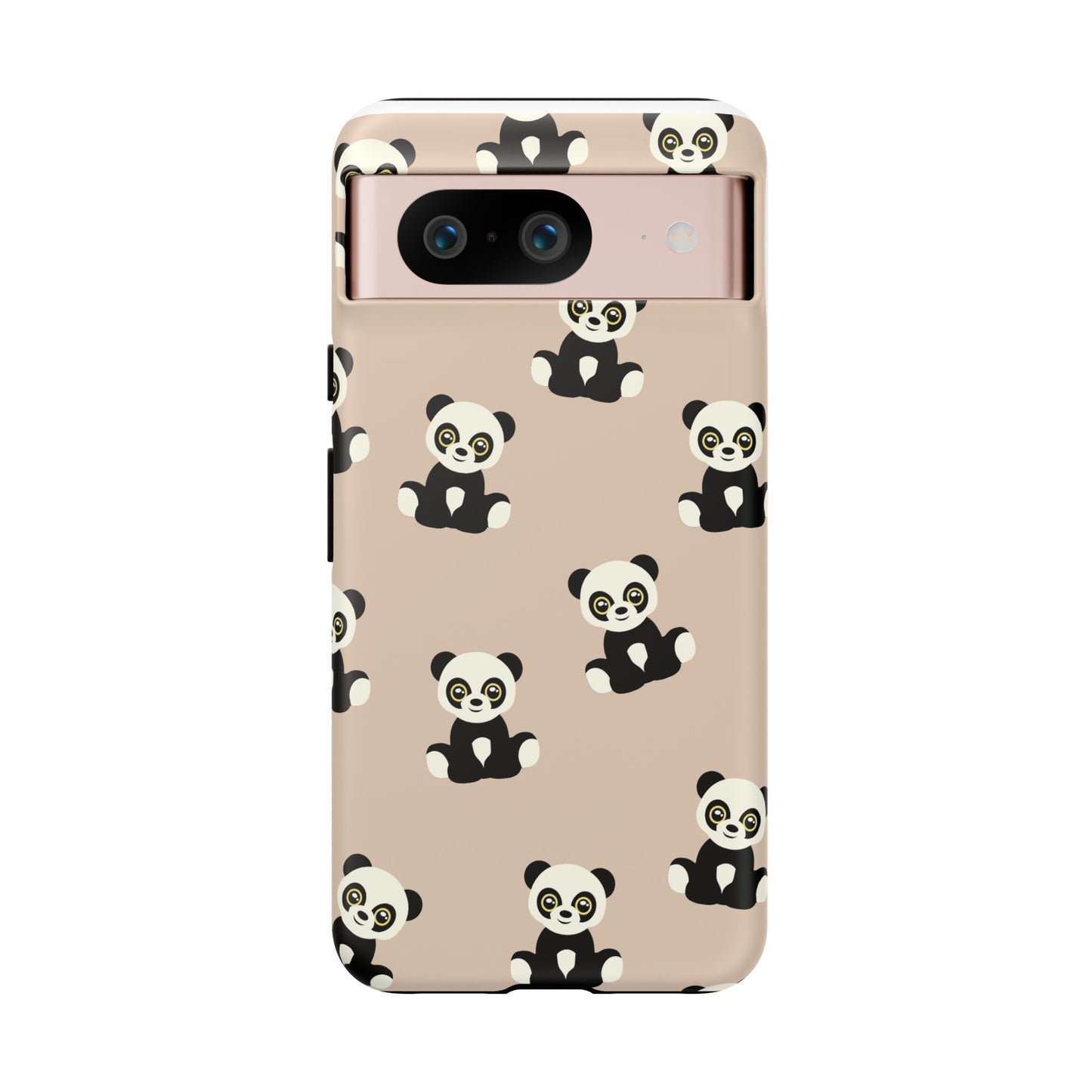 Panda Phone Case, Cute Phone Cover, Animal Print Case, Tough Phone Protector, Gift for Animal Lovers, Kawaii Aesthetic