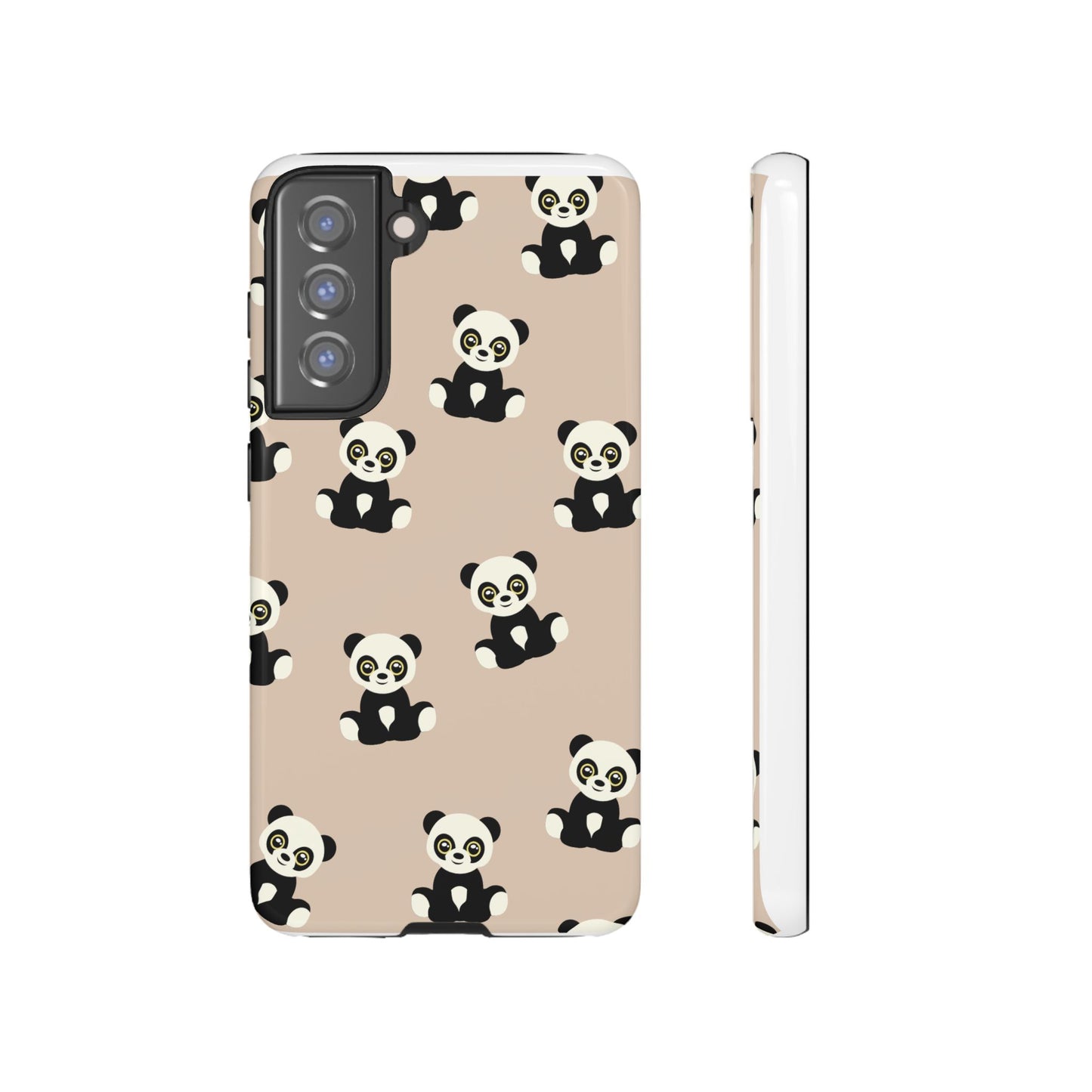 Panda Phone Case, Cute Phone Cover, Animal Print Case, Tough Phone Protector, Gift for Animal Lovers, Kawaii Aesthetic