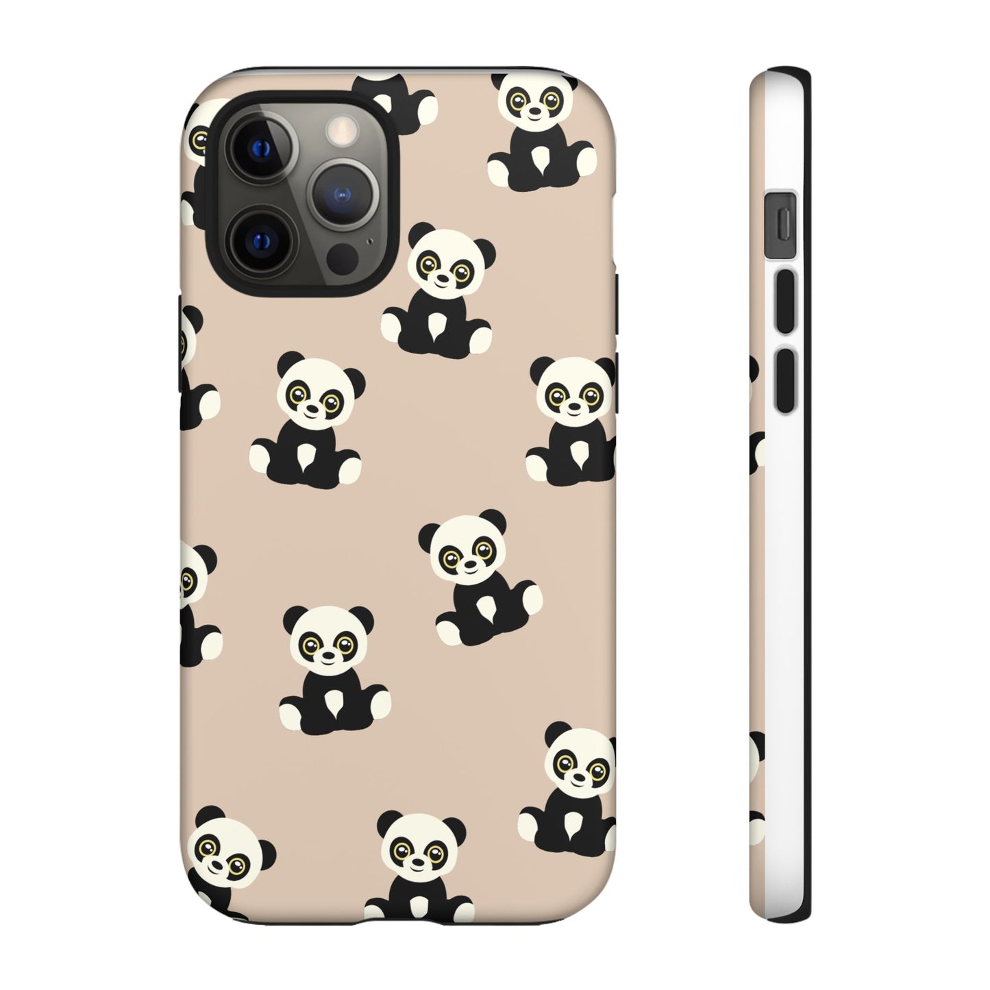 Panda Phone Case, Cute Phone Cover, Animal Print Case, Tough Phone Protector, Gift for Animal Lovers, Kawaii Aesthetic