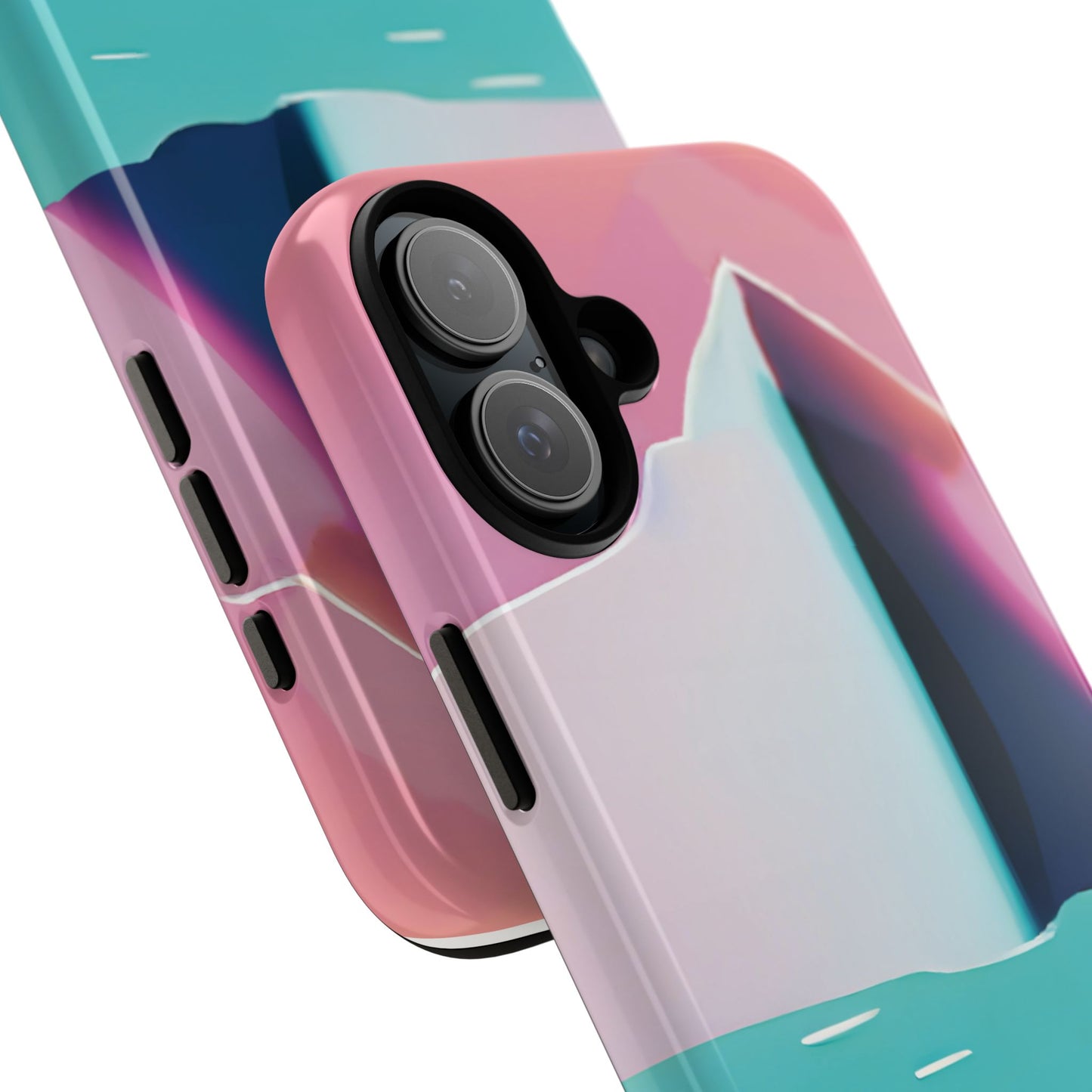 Trendy Phone Case - Abstract Iceberg Design, Phone Cover, Gift for Her, Unique Tech Accessory, Cool Aesthetic