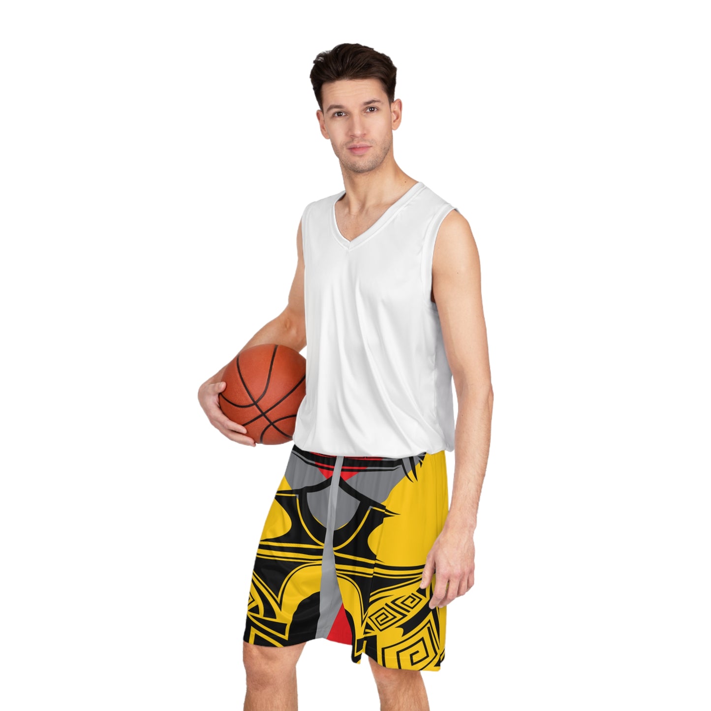 Vibrant Basketball Shorts - Unisex Athletic Wear, Ideal for Sports, Gym Sessions, Summer Days, and Gifts