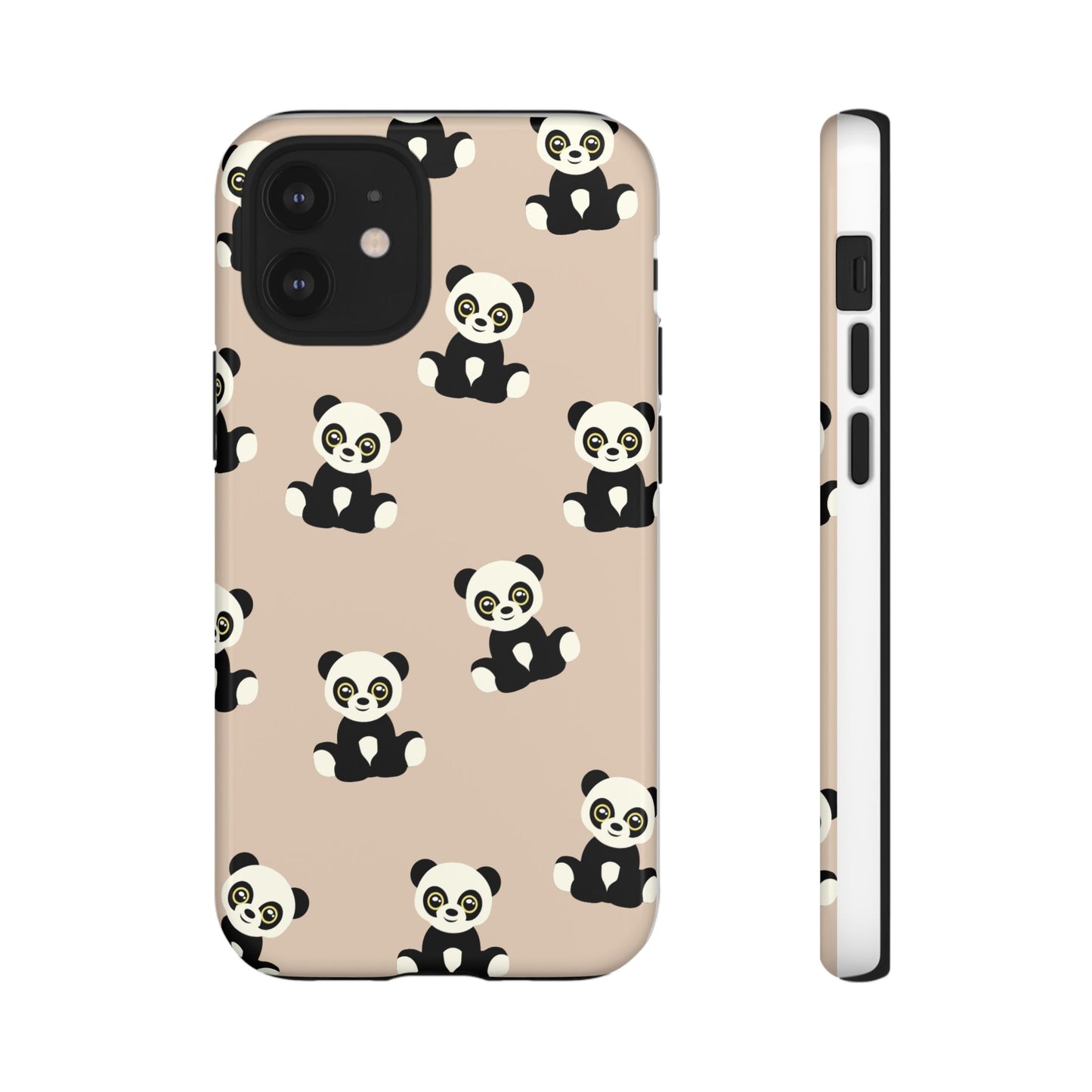 Panda Phone Case, Cute Phone Cover, Animal Print Case, Tough Phone Protector, Gift for Animal Lovers, Kawaii Aesthetic