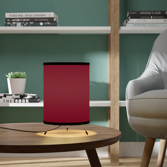Stylish Tripod Lamp with High-Res Printed Shade for Cozy Living Spaces, Perfect for Home Decor, Gifts, and Ambient Lighting