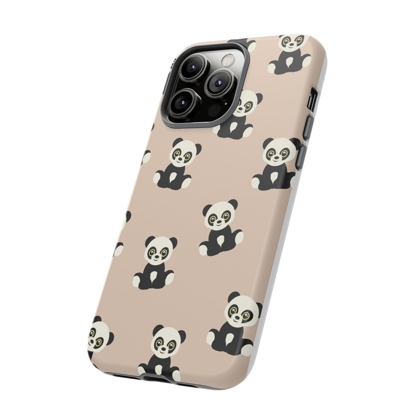Panda Phone Case, Cute Phone Cover, Animal Print Case, Tough Phone Protector, Gift for Animal Lovers, Kawaii Aesthetic