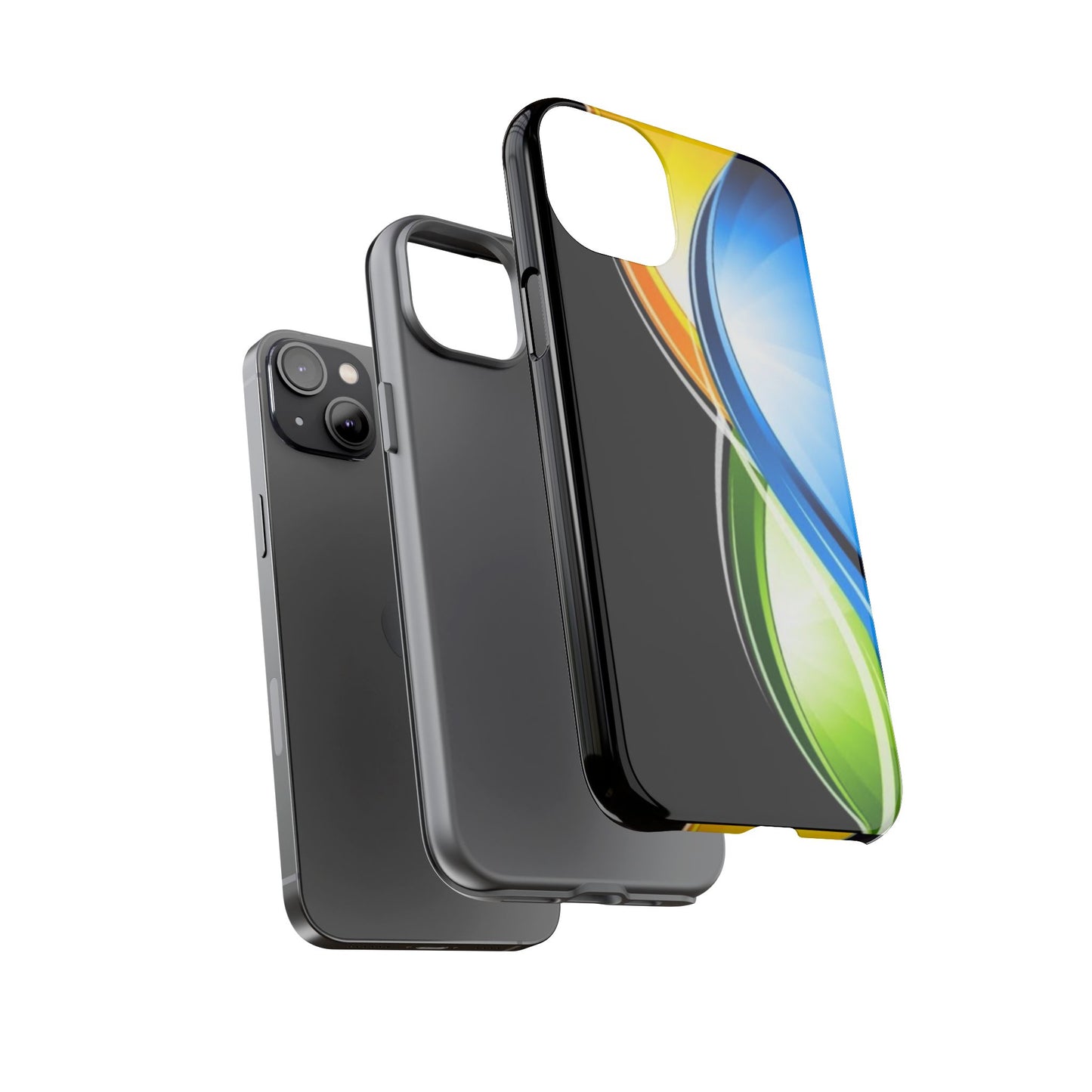 Vibrant Phone Cases, Tough Phone Covers for Daily Use, Unique Tech Accessories, Gifts for Tech Lovers, Colorful Protective Cases