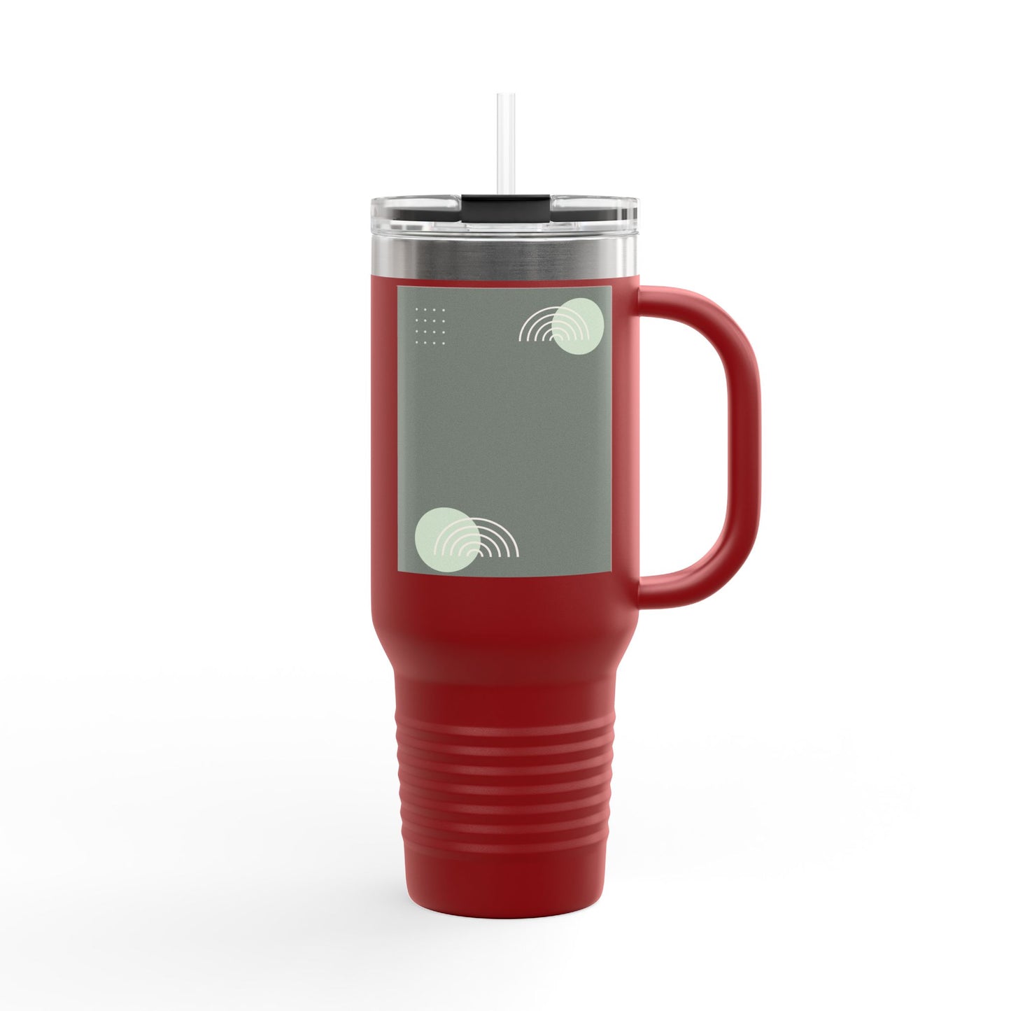 Modern Insulated Travel Mug, 40oz - Perfect for Coffee Lovers, Gift for Travelers, Unique Drinkware for Home & Office, Stylish Hydration!