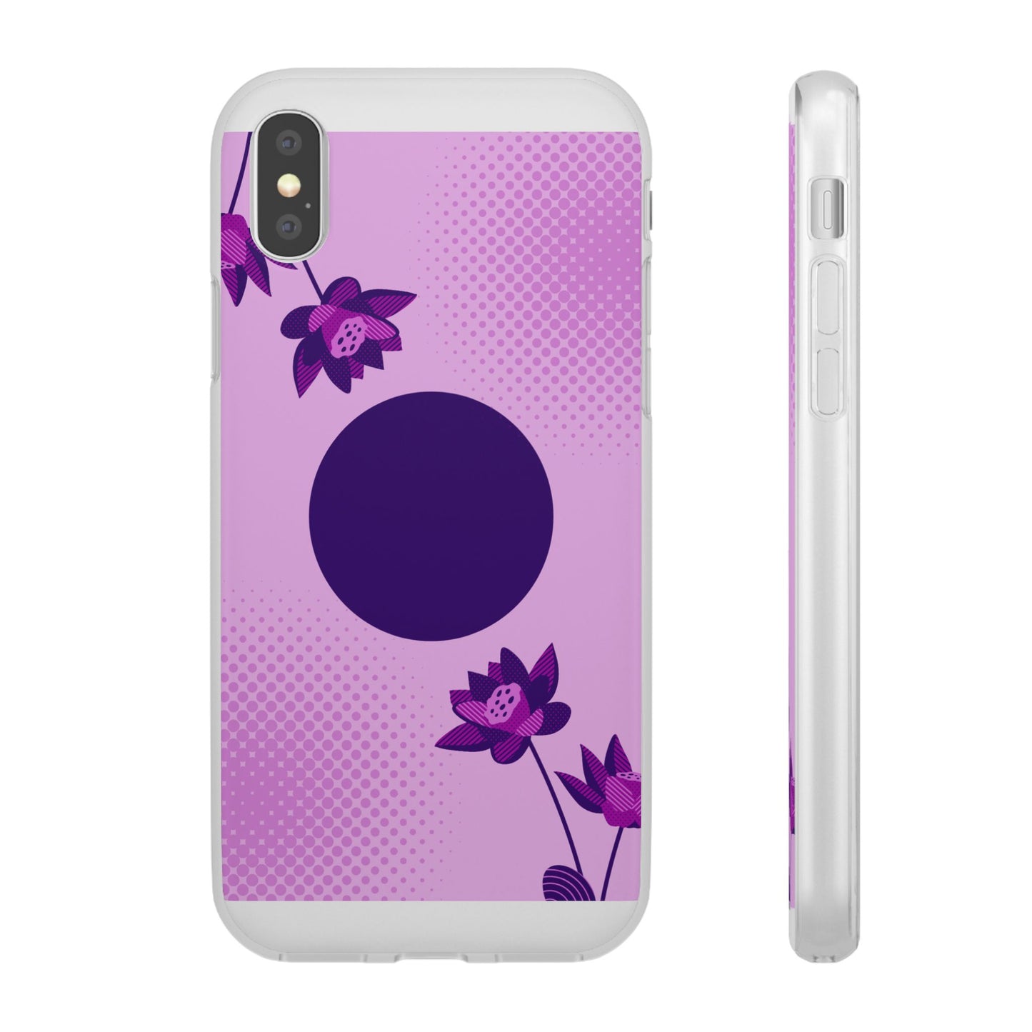 Stylish Floral Flexi Cases for Phone, Cute Phone Cover, Trendy Cell Phone Protection, Gift for Her, Birthday Party Accessory