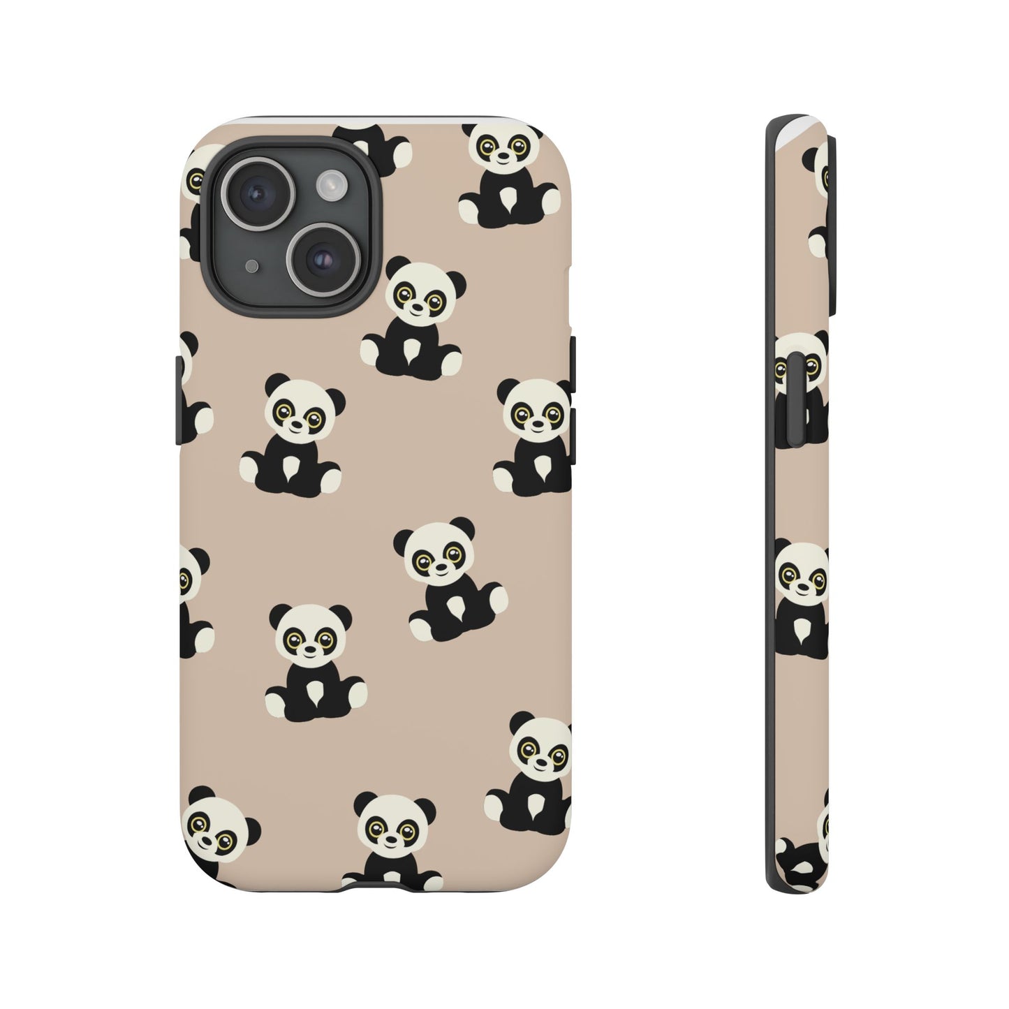 Panda Phone Case, Cute Phone Cover, Animal Print Case, Tough Phone Protector, Gift for Animal Lovers, Kawaii Aesthetic