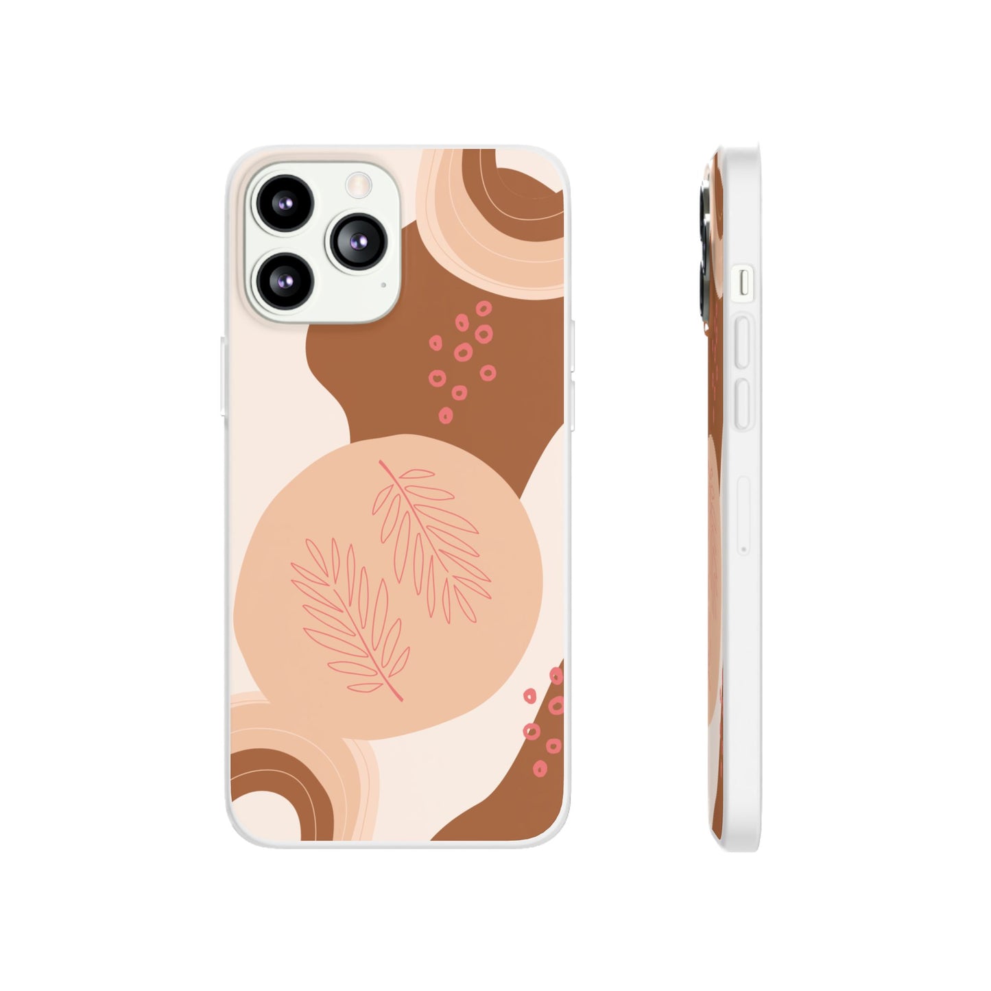 Boho Chic Flexi Cases | Trendy Phone Cover, Gifts for Her, Modern Design, Aesthetic Accessories, Nature-Inspired