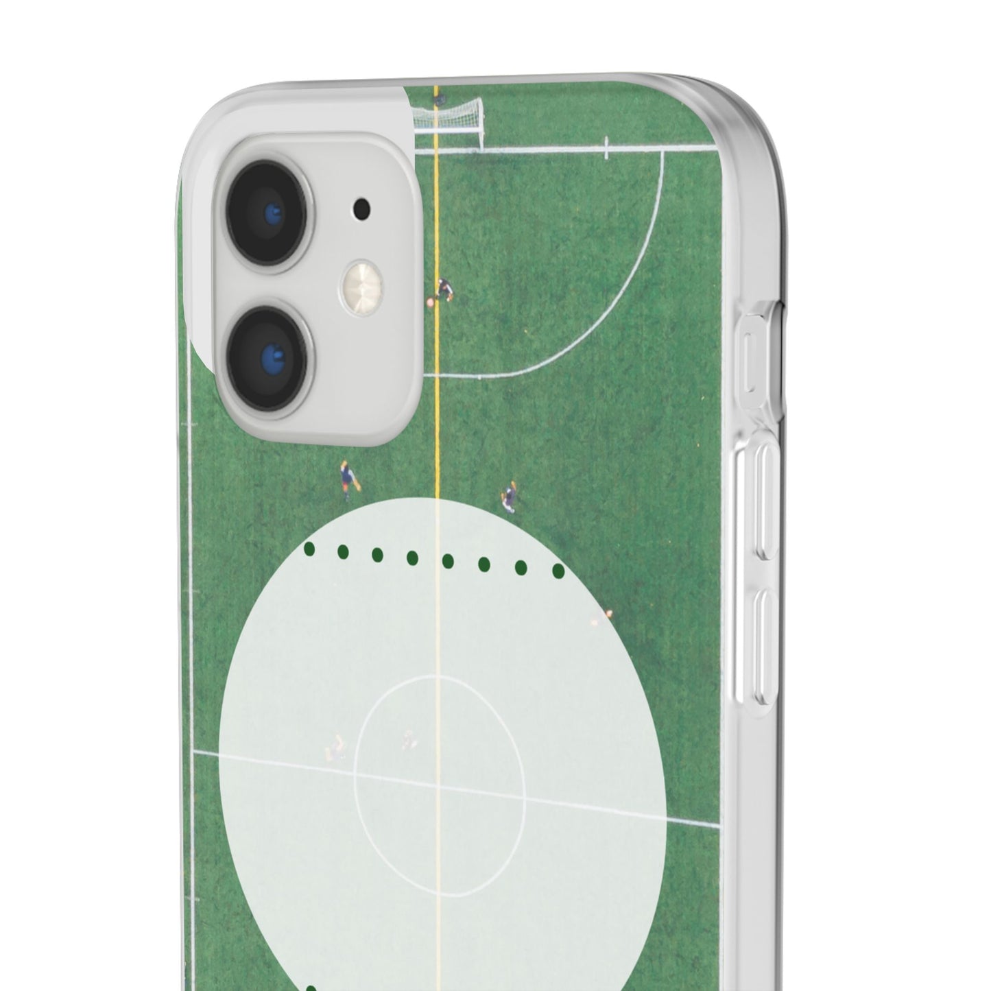 Soccer Field Phone Cases, Sporty Flexi Cases for Sports Lovers, Gift for Athletes, Unique Phone Cover, Perfect for Game Day