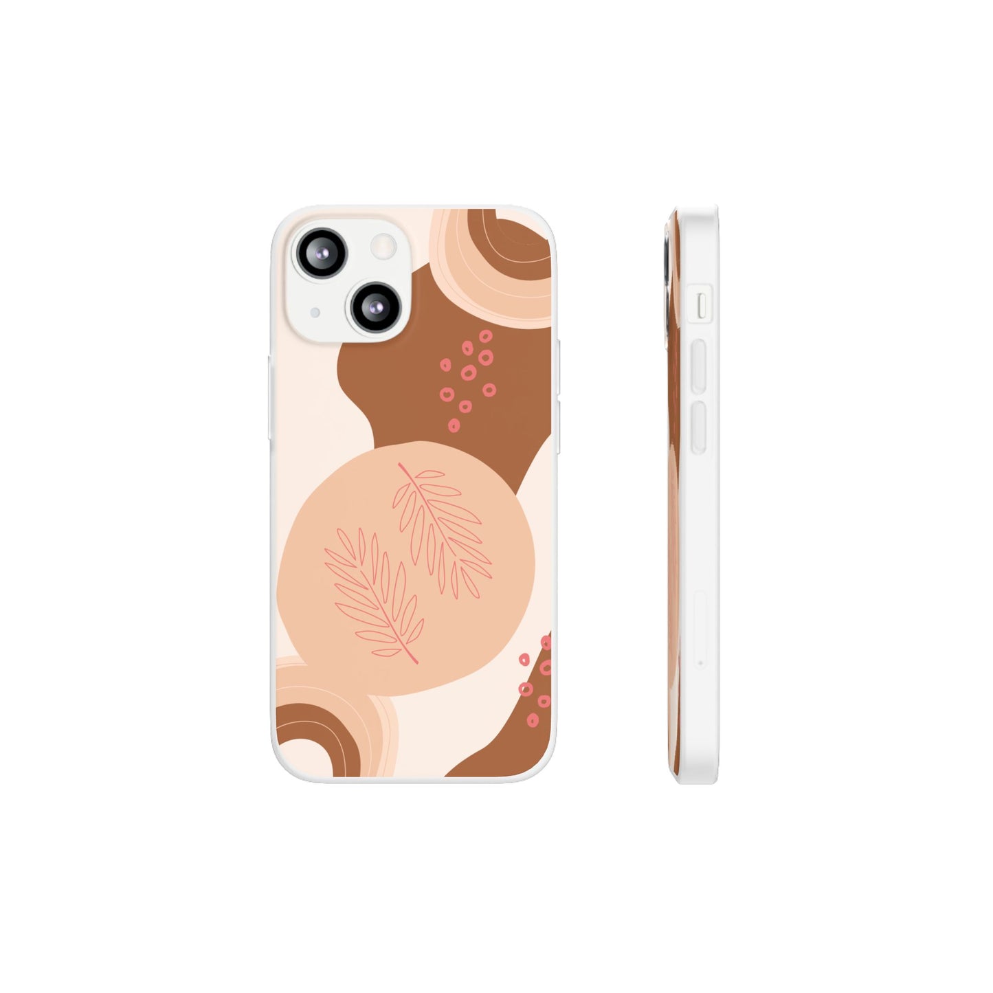 Boho Chic Flexi Cases | Trendy Phone Cover, Gifts for Her, Modern Design, Aesthetic Accessories, Nature-Inspired