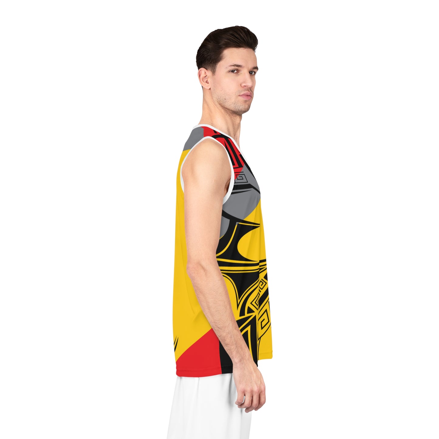 Vibrant Basketball Jersey | AOP Sportswear, Custom Game Jersey, Sport Team Gear, Gift for Athletes, Activewear for Basketball Lovers
