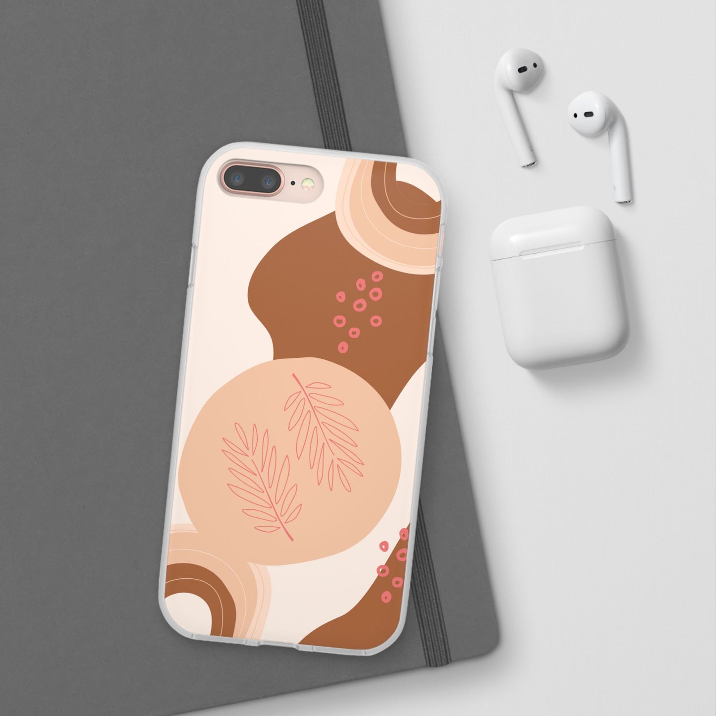 Boho Chic Flexi Cases | Trendy Phone Cover, Gifts for Her, Modern Design, Aesthetic Accessories, Nature-Inspired